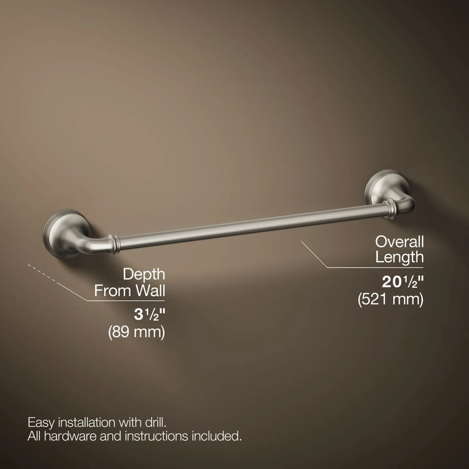 18" towel bar^Kohler Outlet