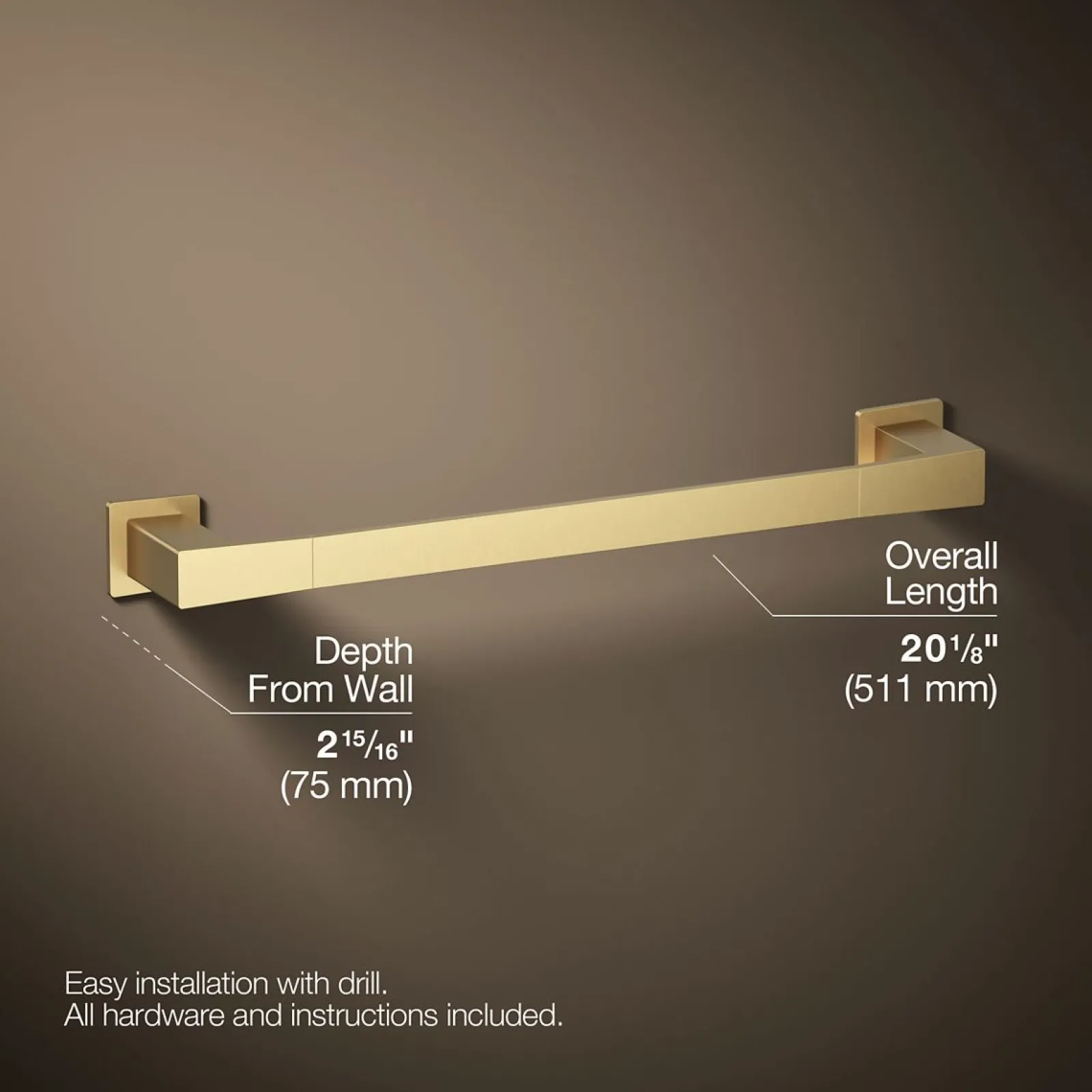 18" towel bar^Kohler