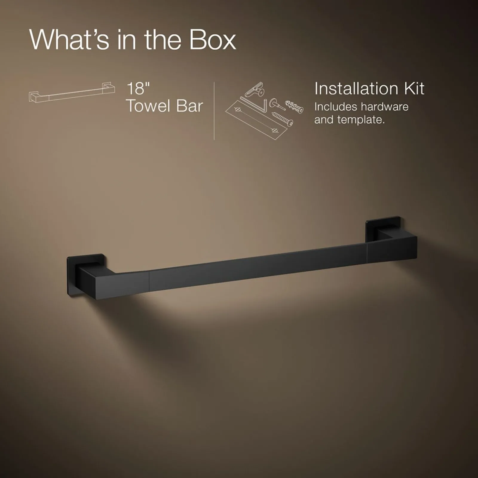 18" towel bar^Kohler