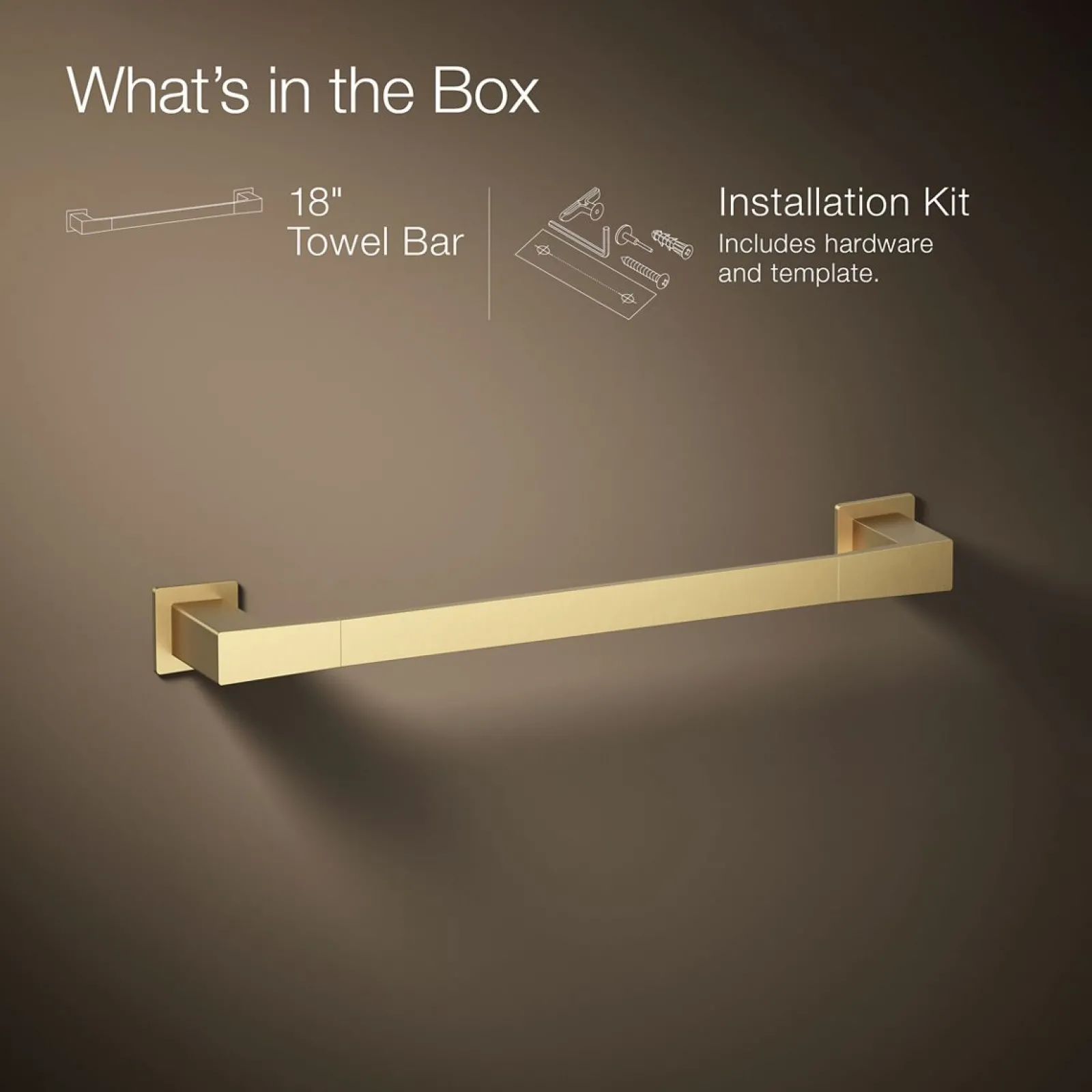 18" towel bar^Kohler