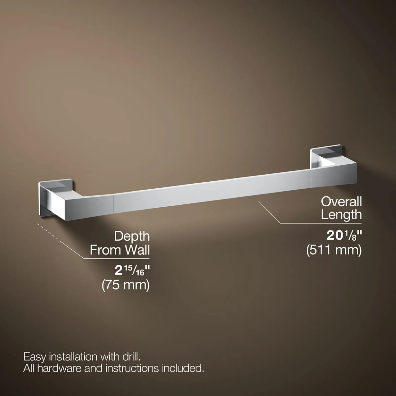 18" towel bar^Kohler