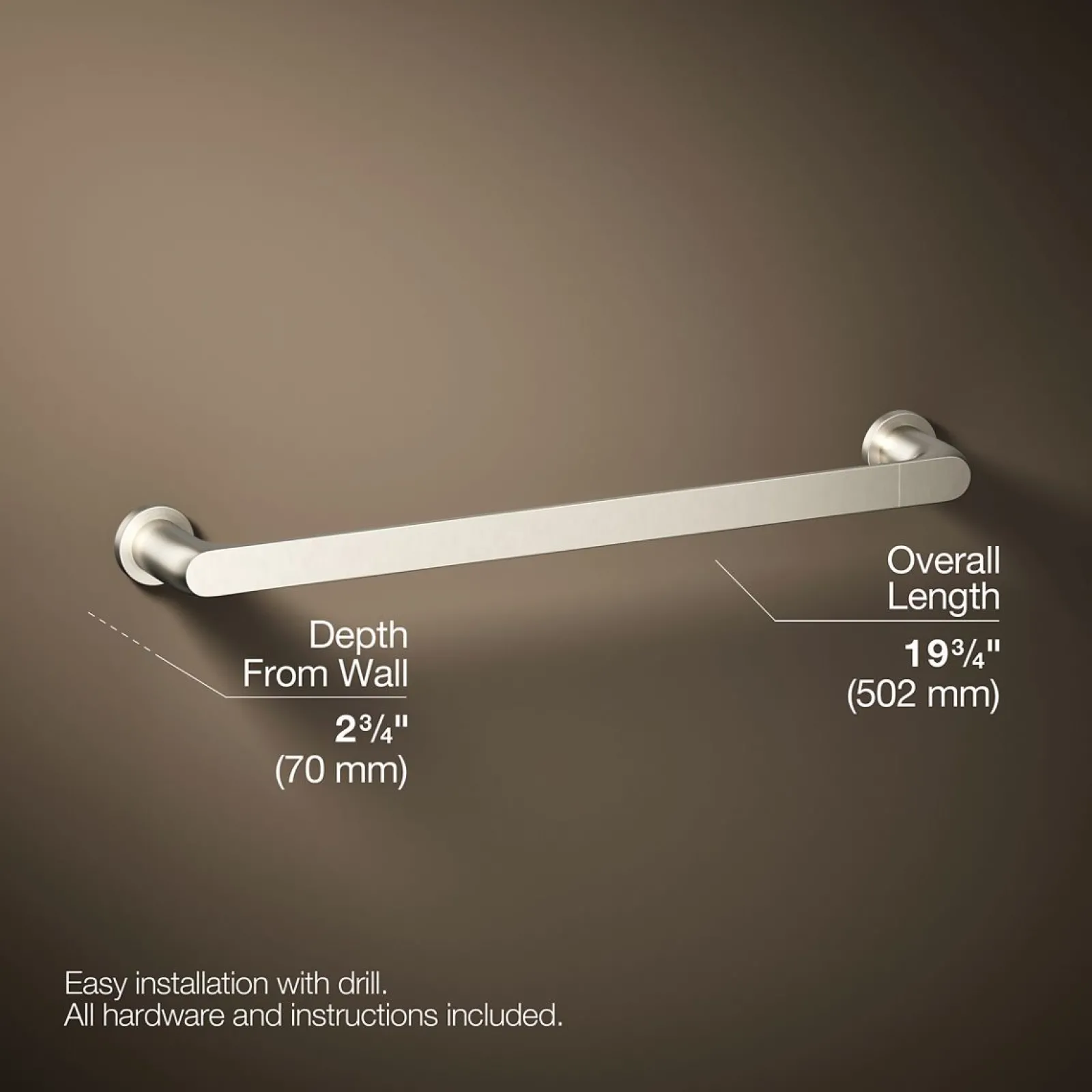 18" towel bar^Kohler Online