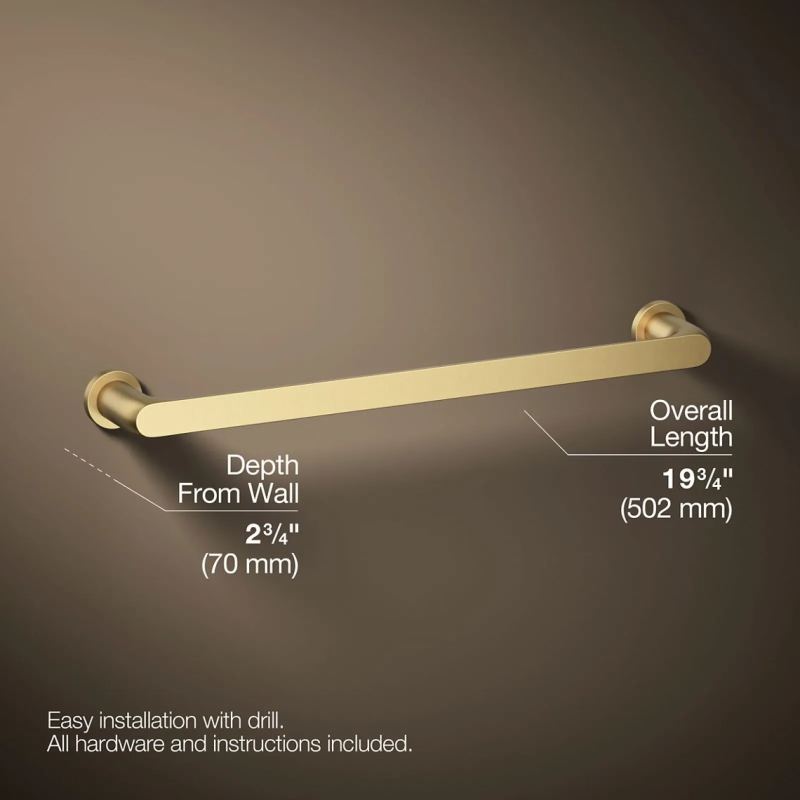 18" towel bar^Kohler Online