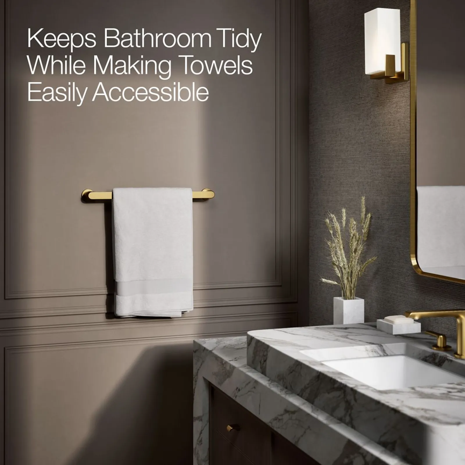 18" towel bar^Kohler Online