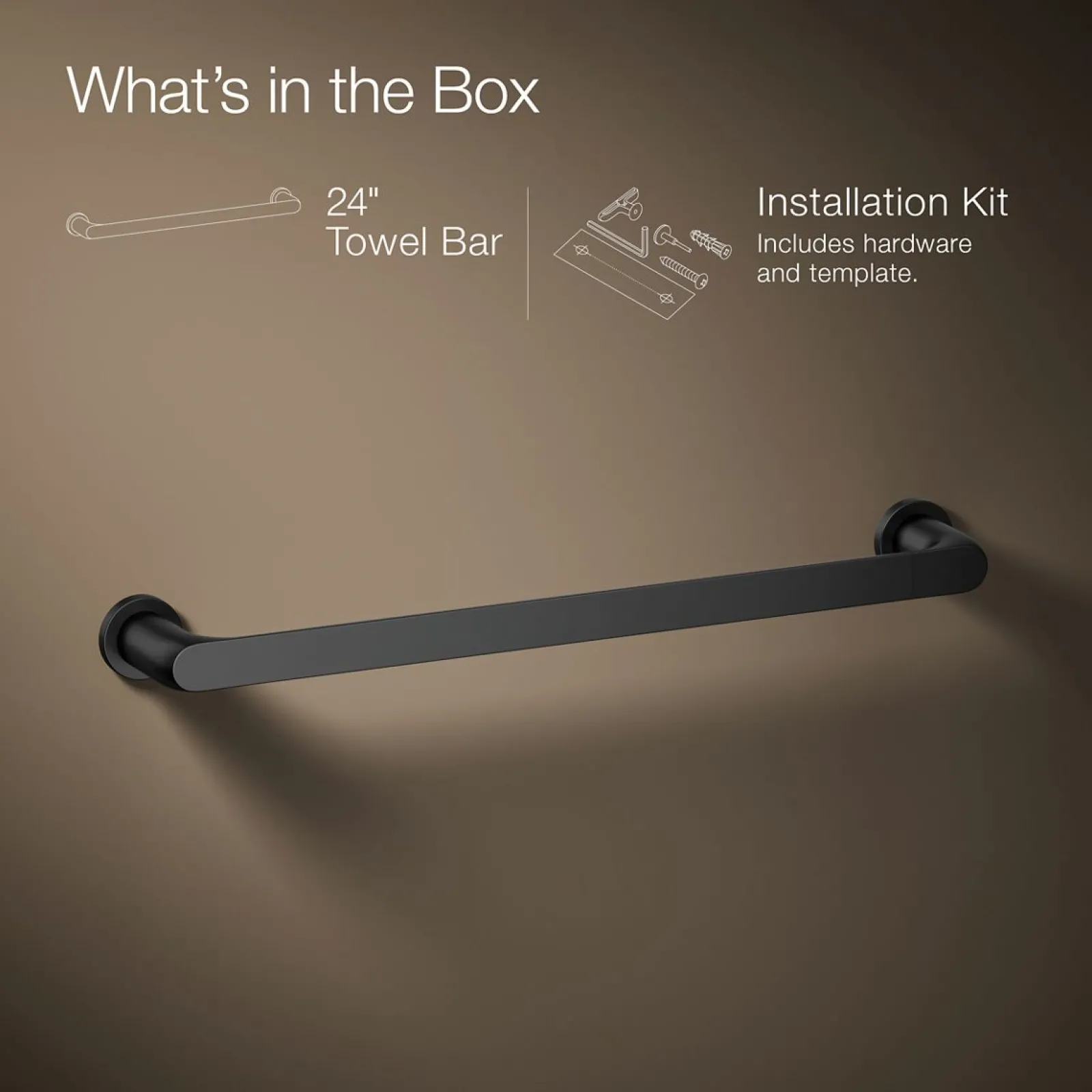 18" towel bar^Kohler Online