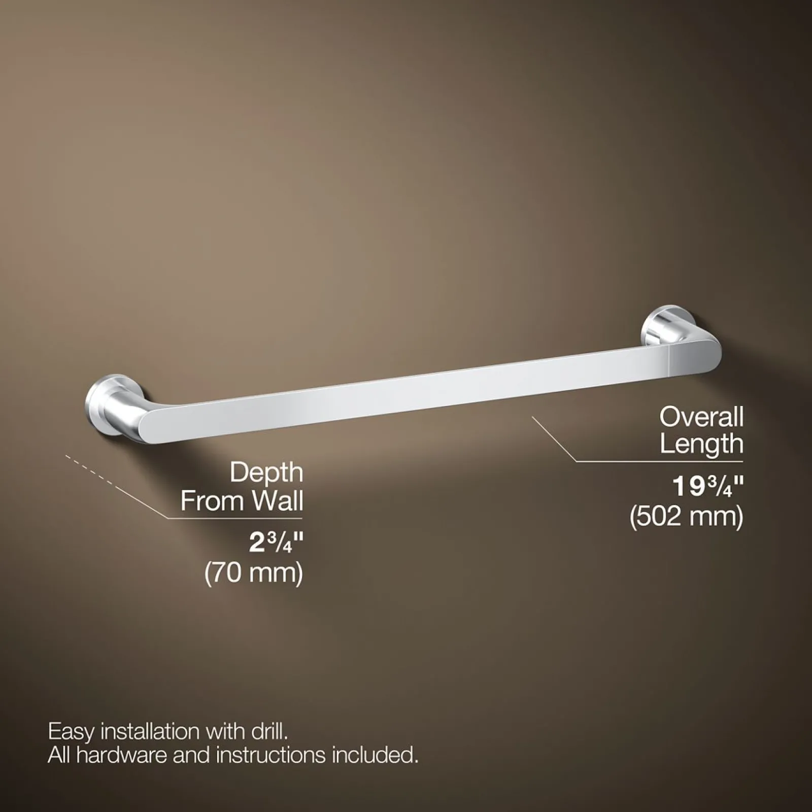 18" towel bar^Kohler Online