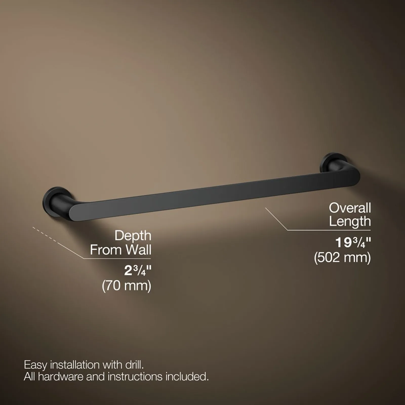 18" towel bar^Kohler Online