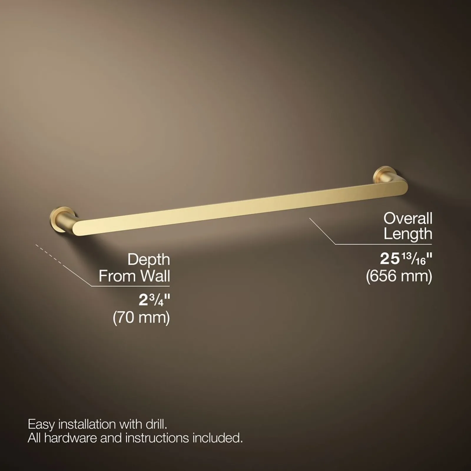 24" towel bar^Kohler Online
