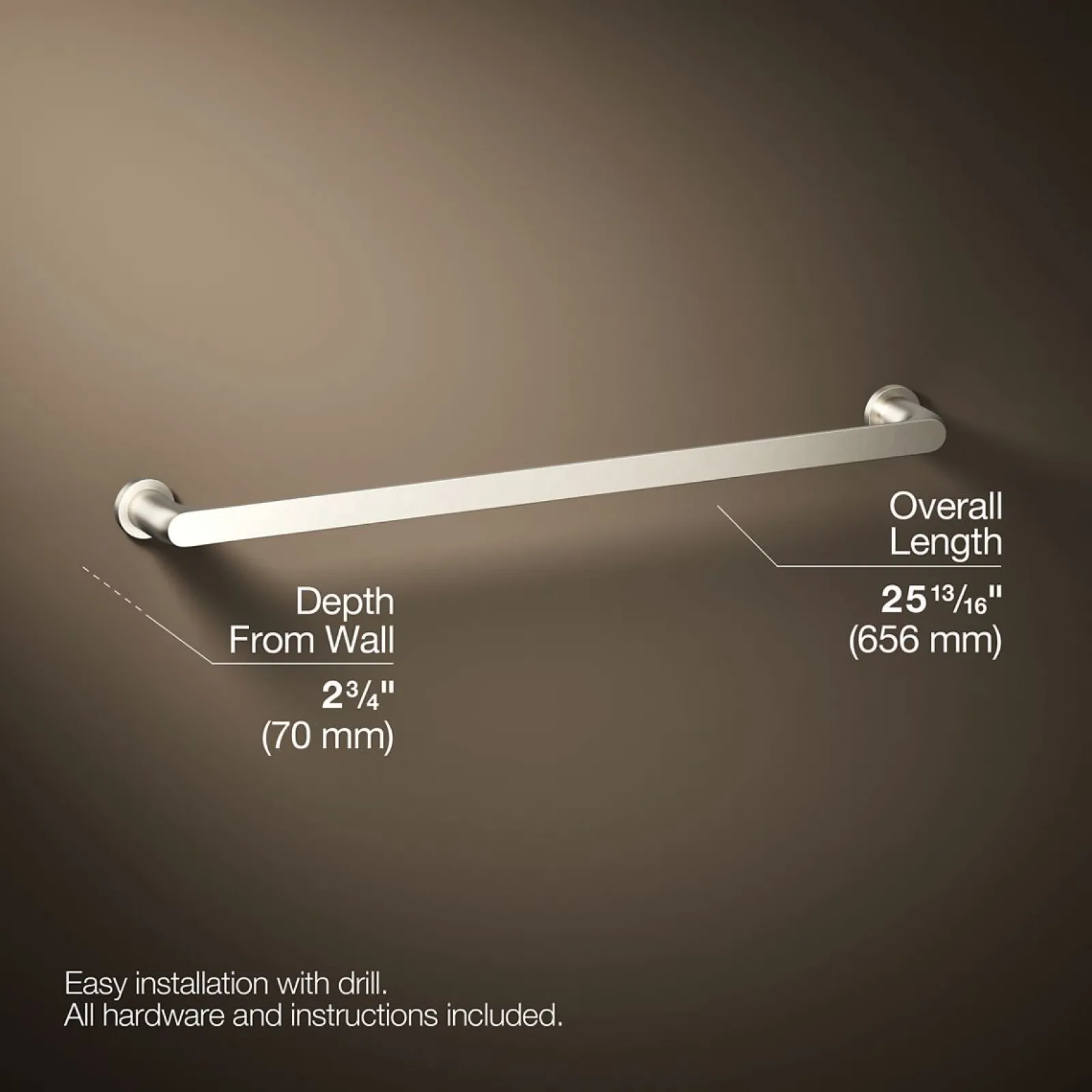24" towel bar^Kohler Online