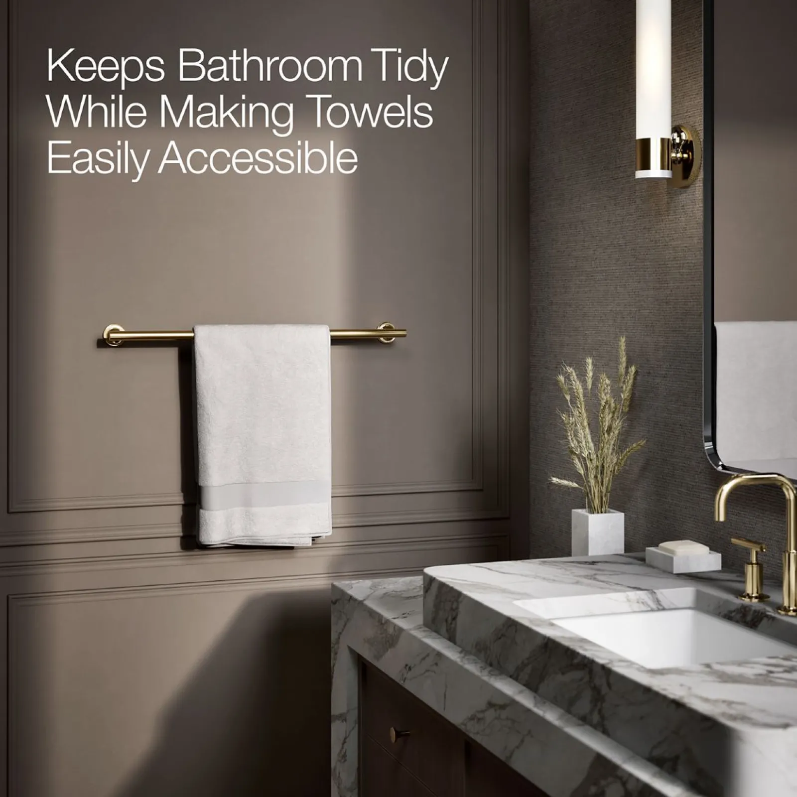 24" towel bar^Kohler Sale