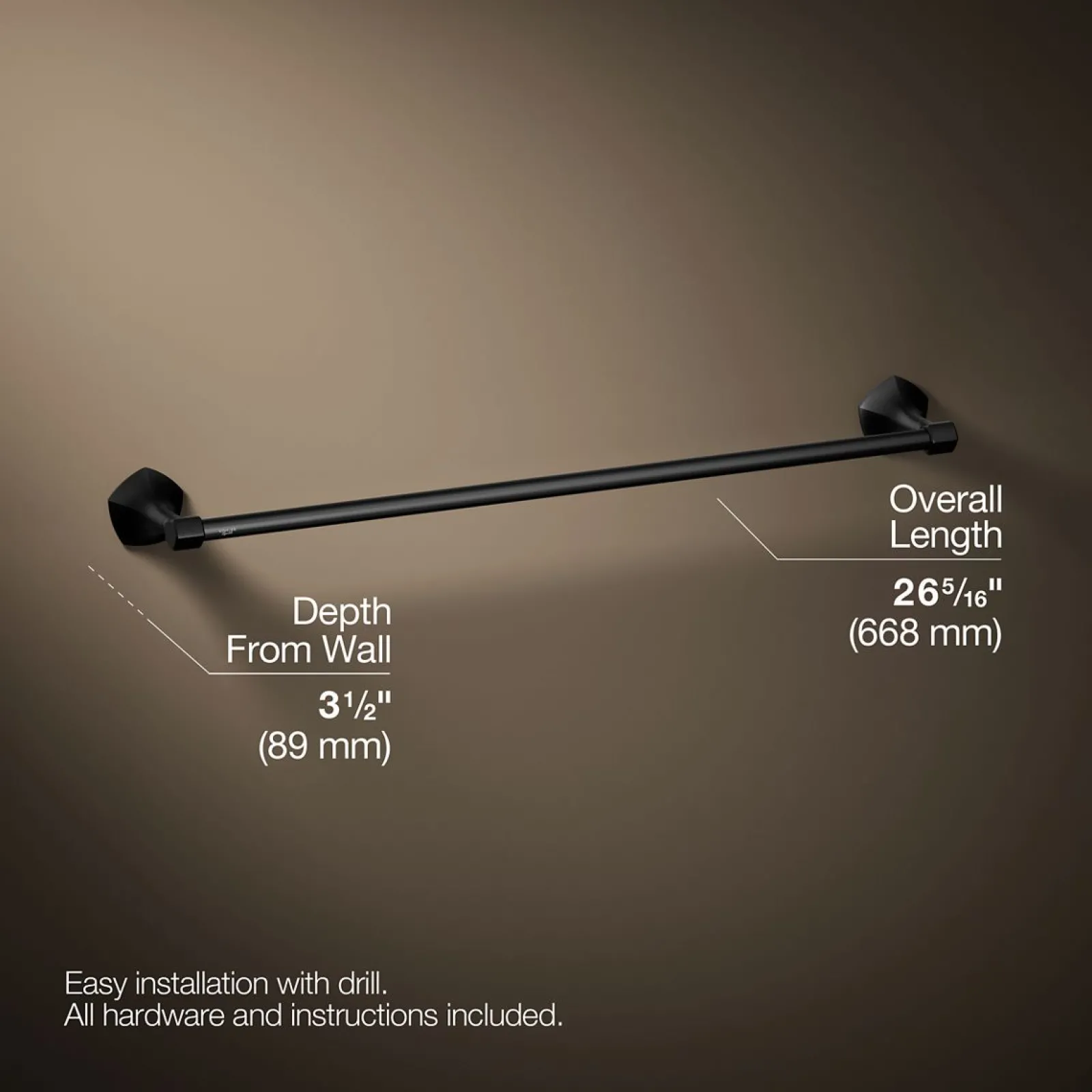 24" towel bar^Kohler New