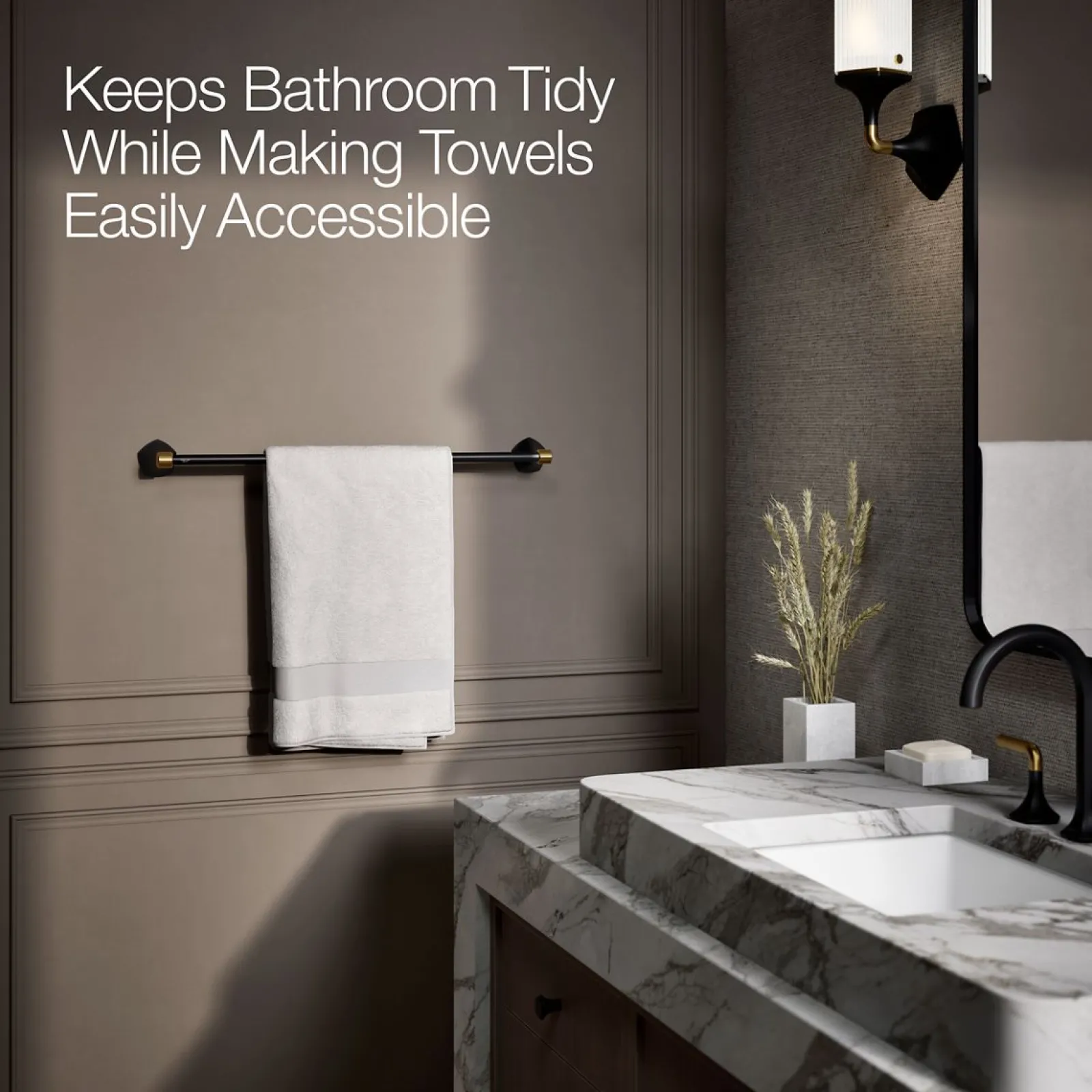 24" towel bar^Kohler New