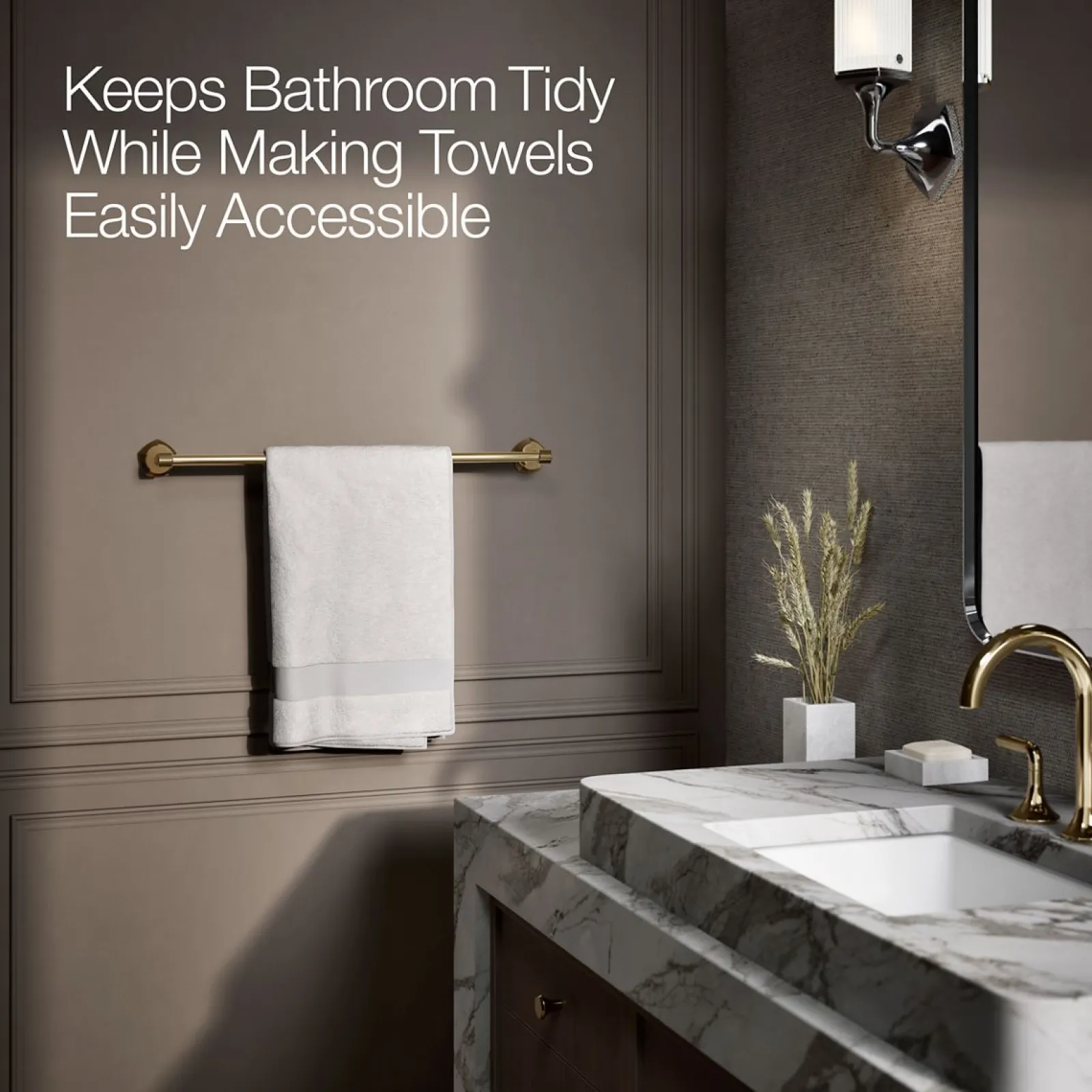 24" towel bar^Kohler New