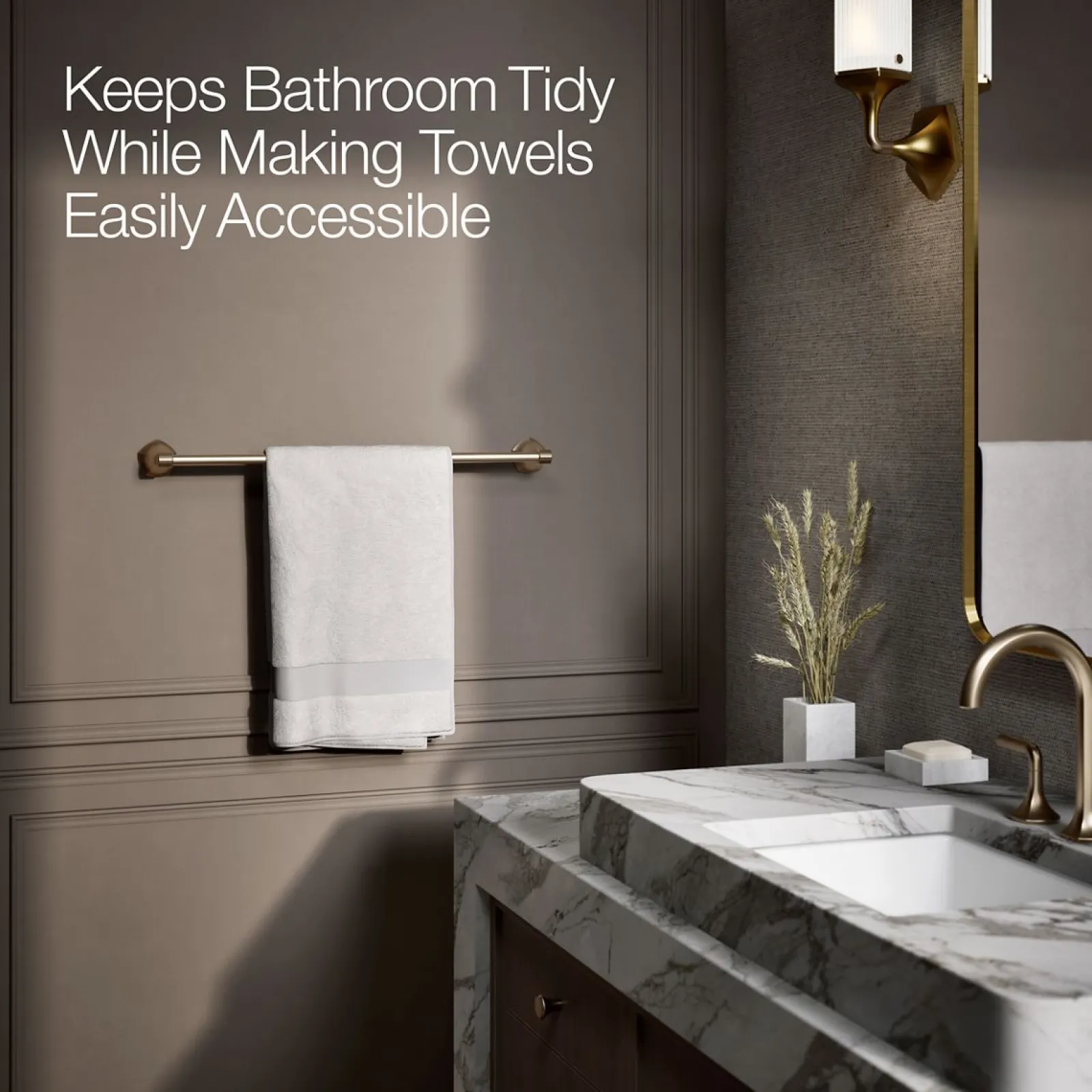24" towel bar^Kohler New