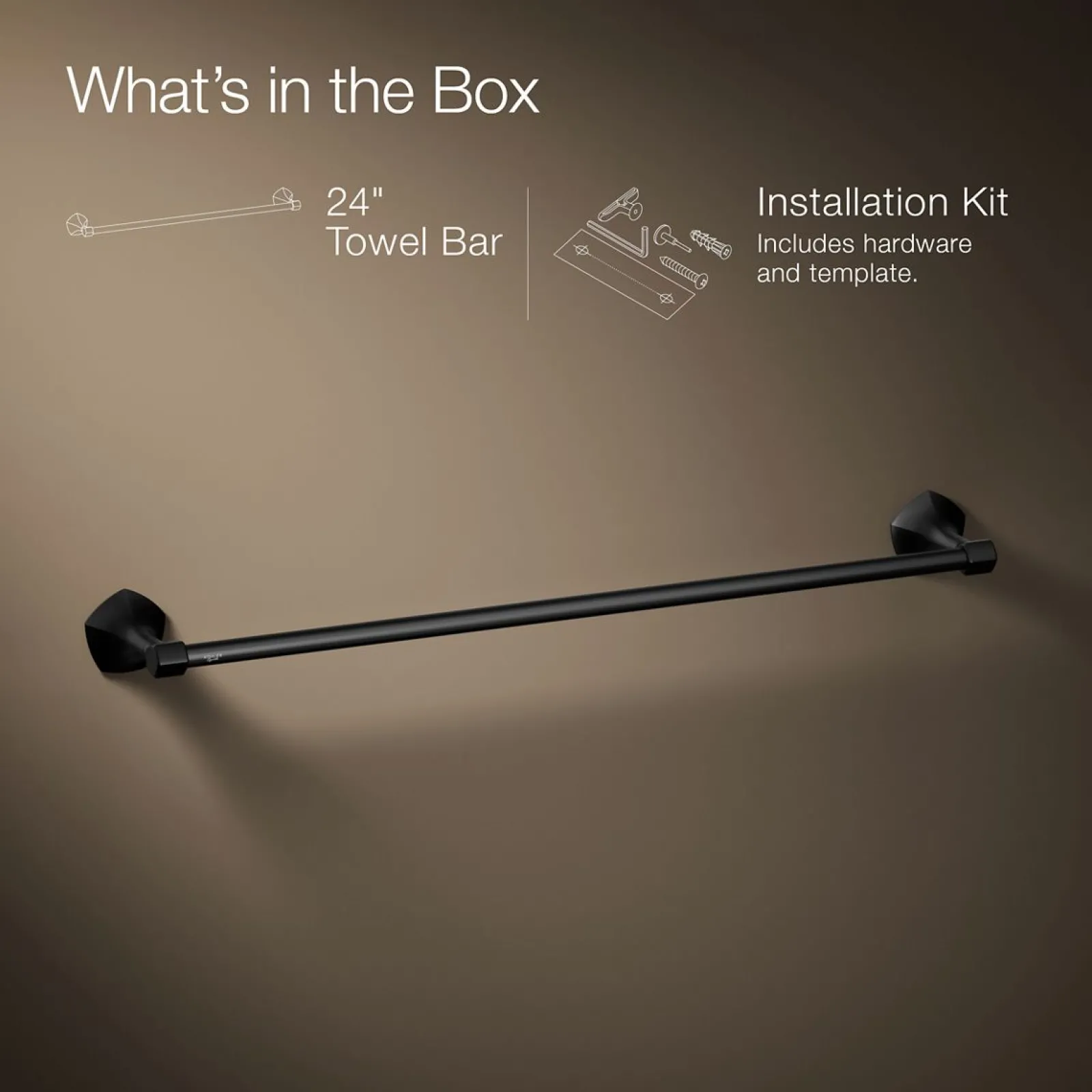 24" towel bar^Kohler New