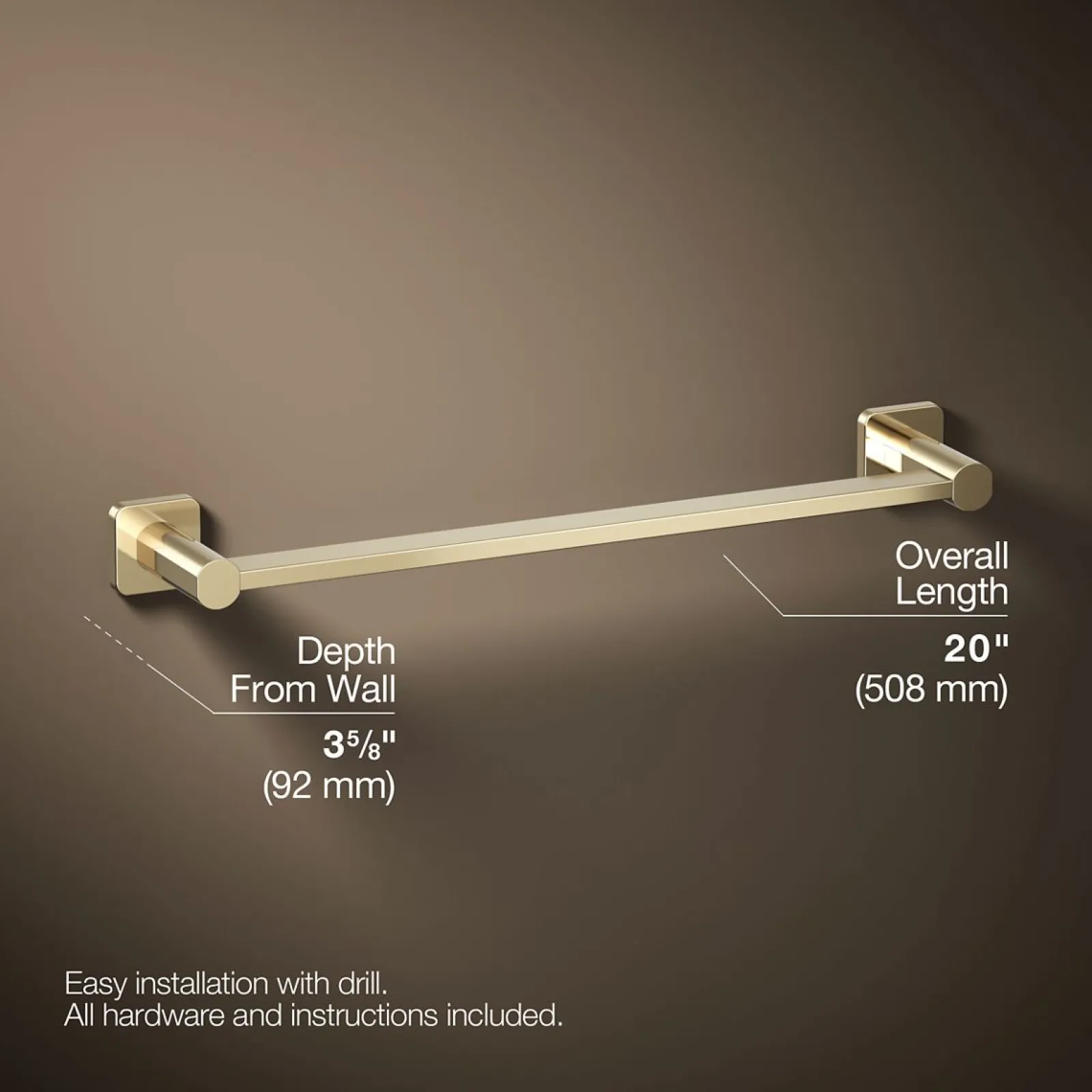 18" towel bar^Kohler Outlet