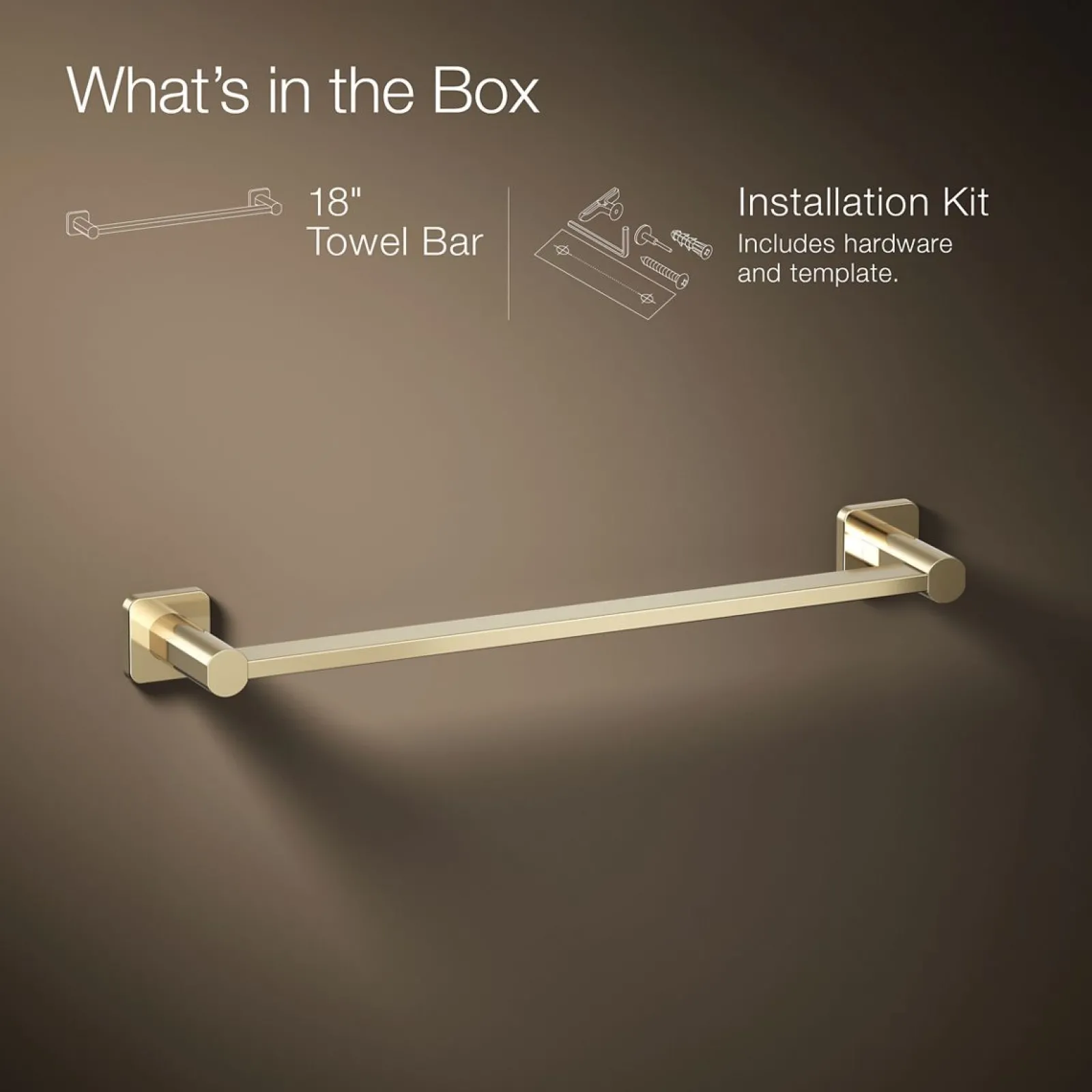 18" towel bar^Kohler Outlet