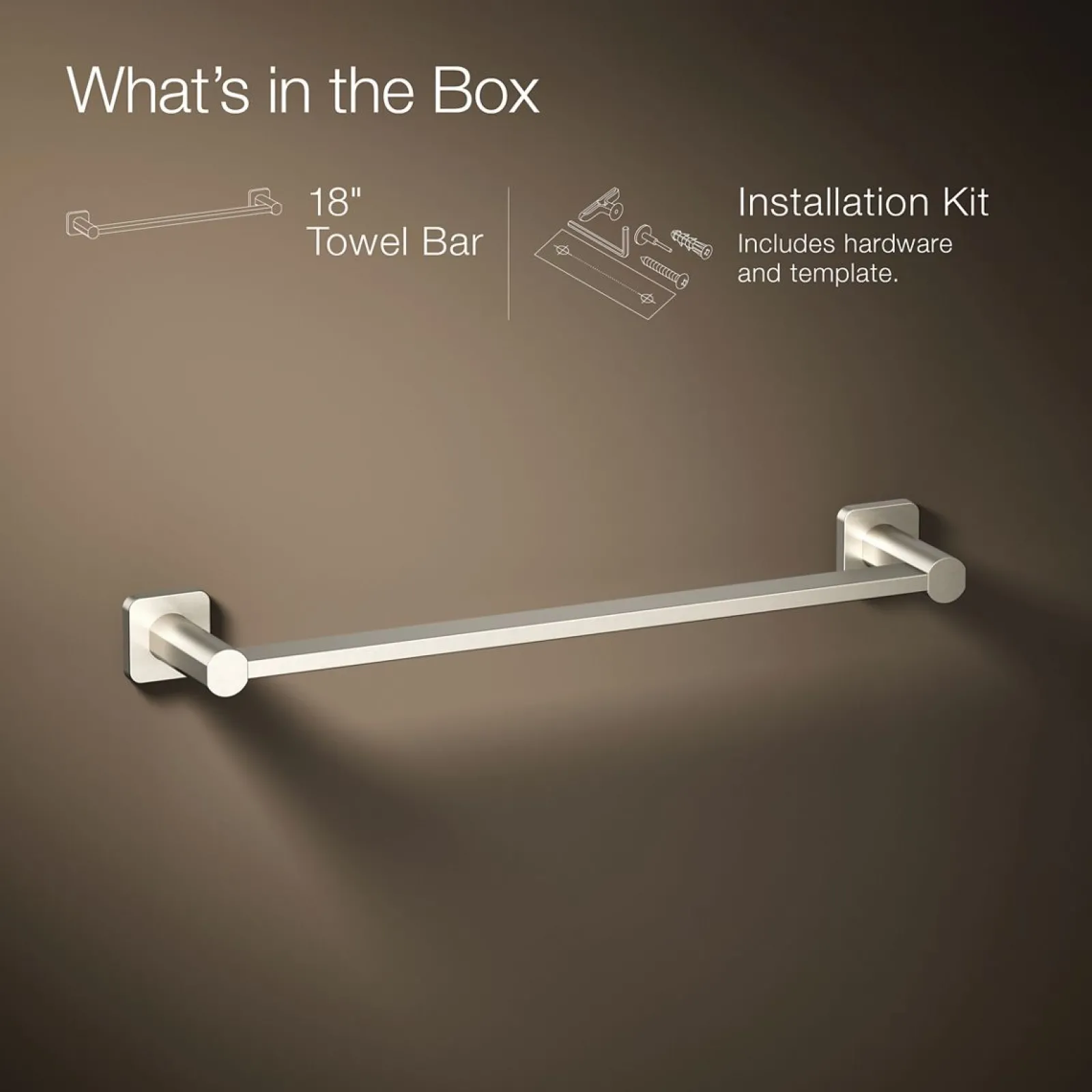 18" towel bar^Kohler Outlet