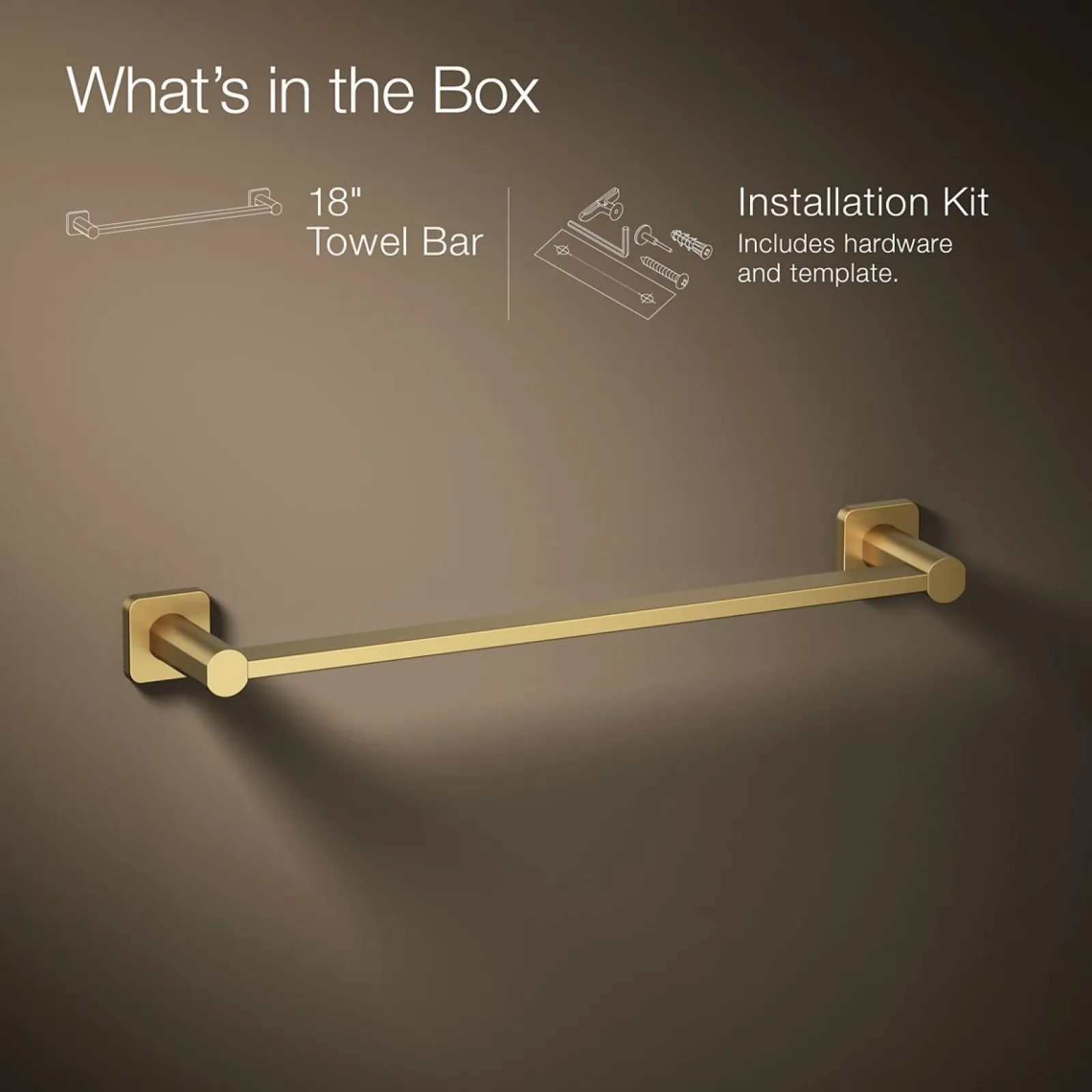 18" towel bar^Kohler Outlet
