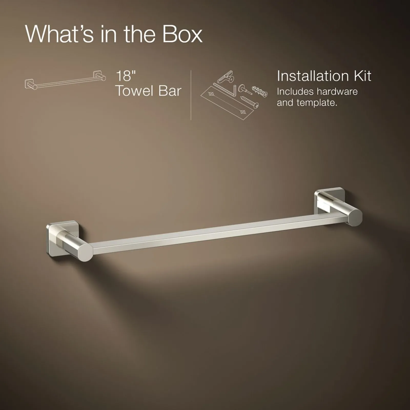 18" towel bar^Kohler Outlet