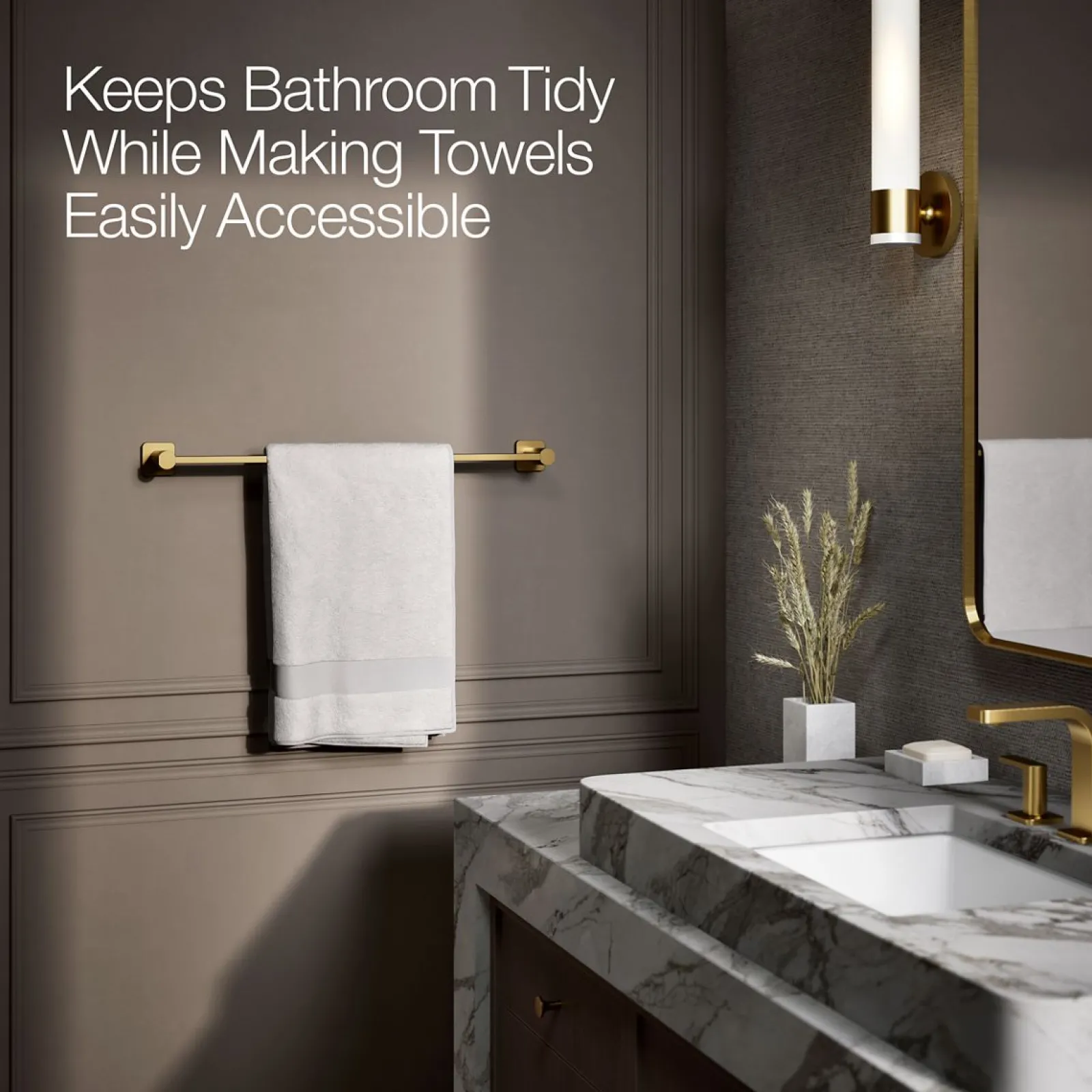 24" towel bar^Kohler Sale