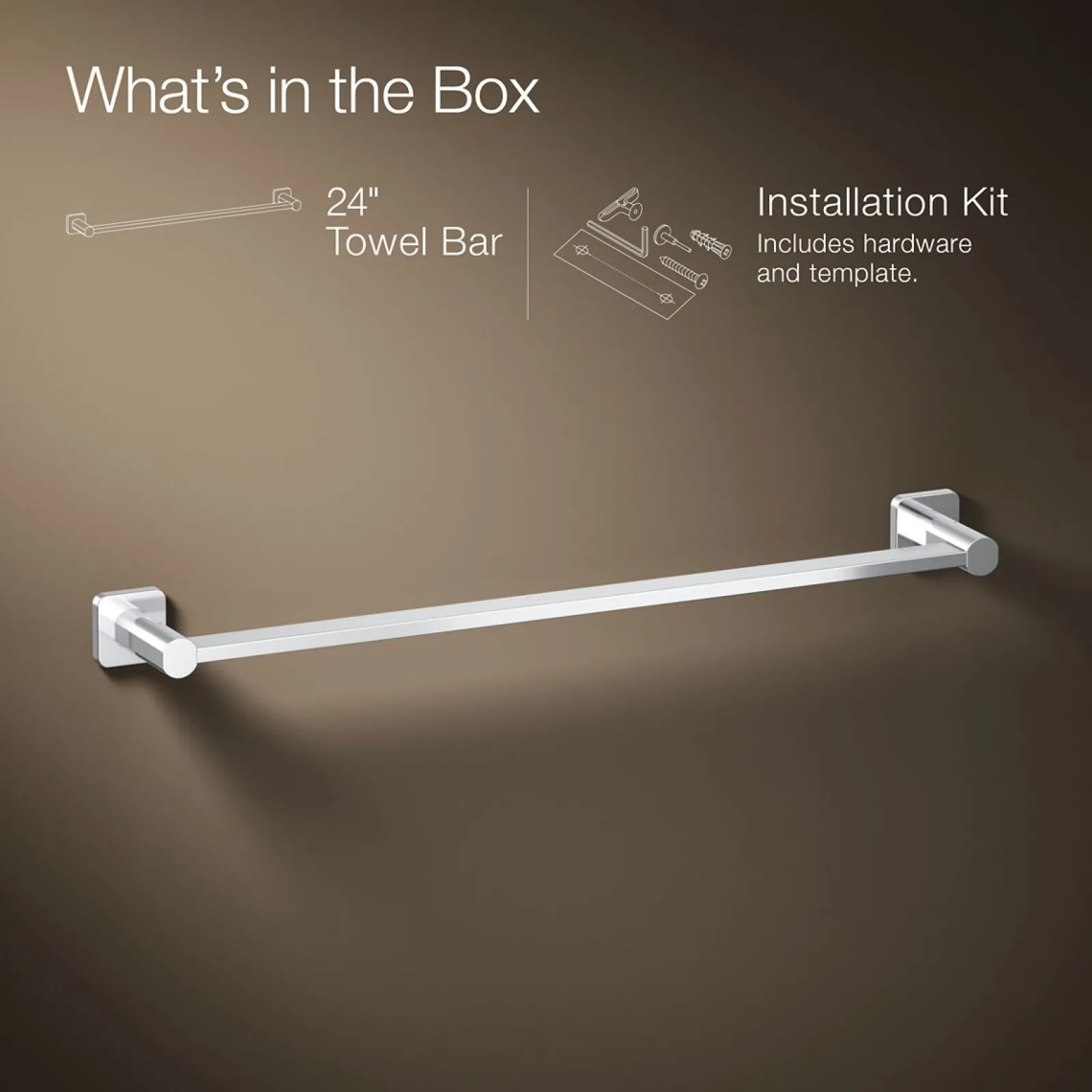 24" towel bar^Kohler Sale
