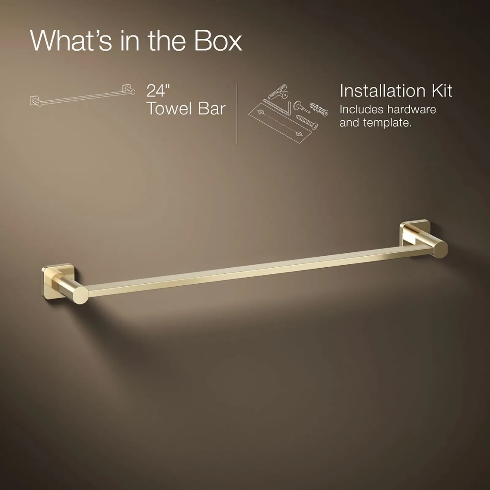 24" towel bar^Kohler Sale
