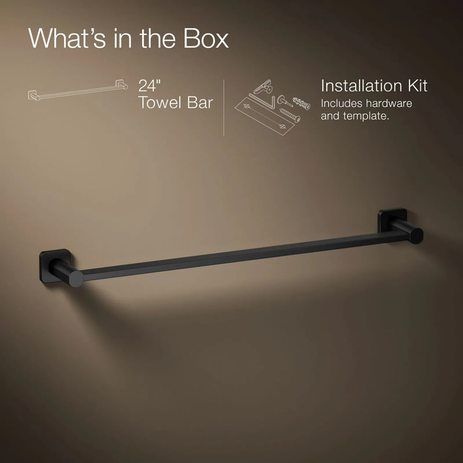 24" towel bar^Kohler Sale