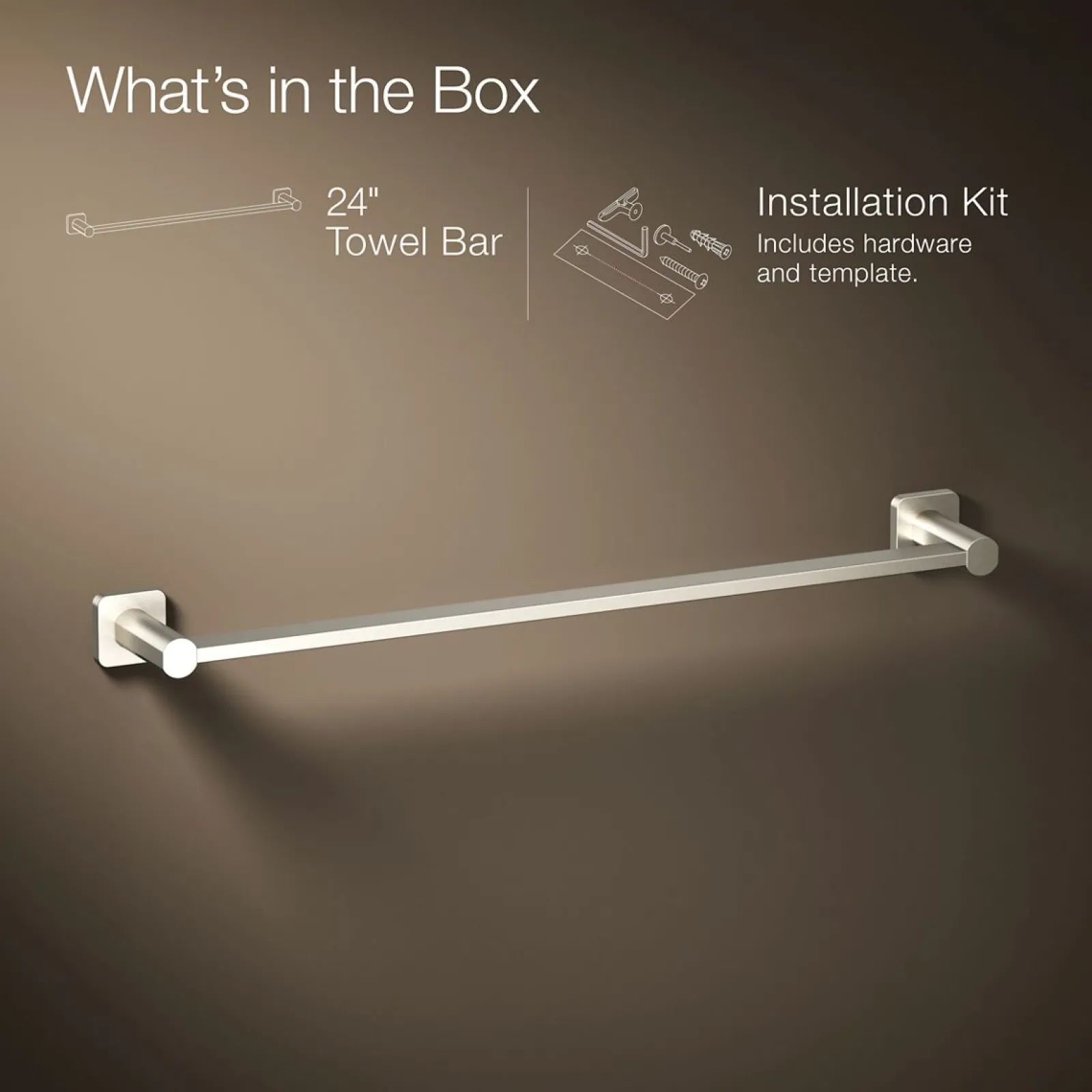 24" towel bar^Kohler Sale