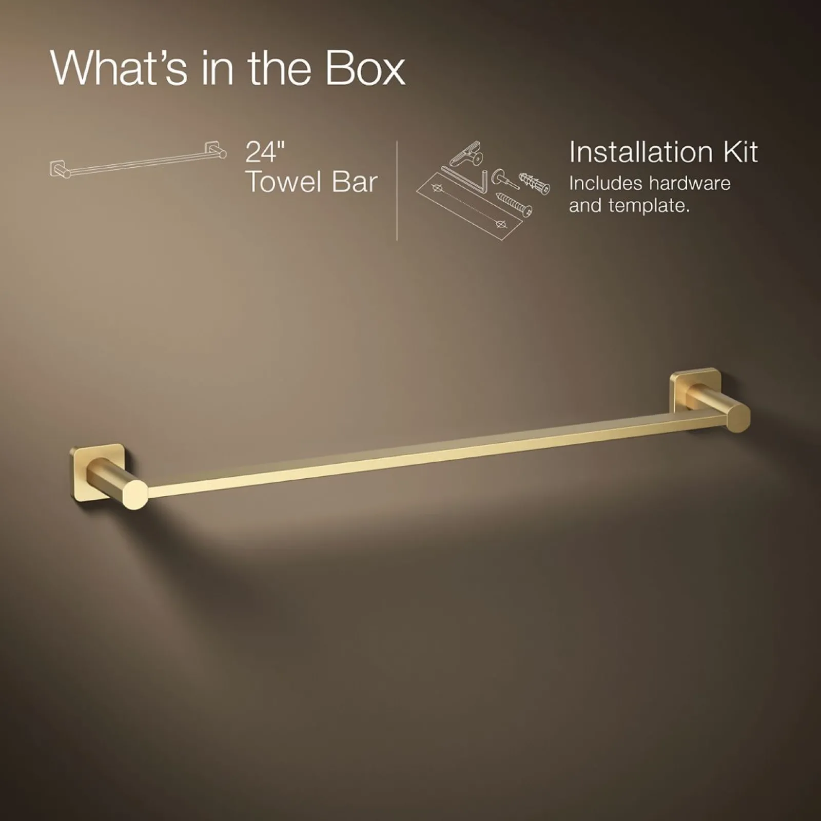 24" towel bar^Kohler Sale