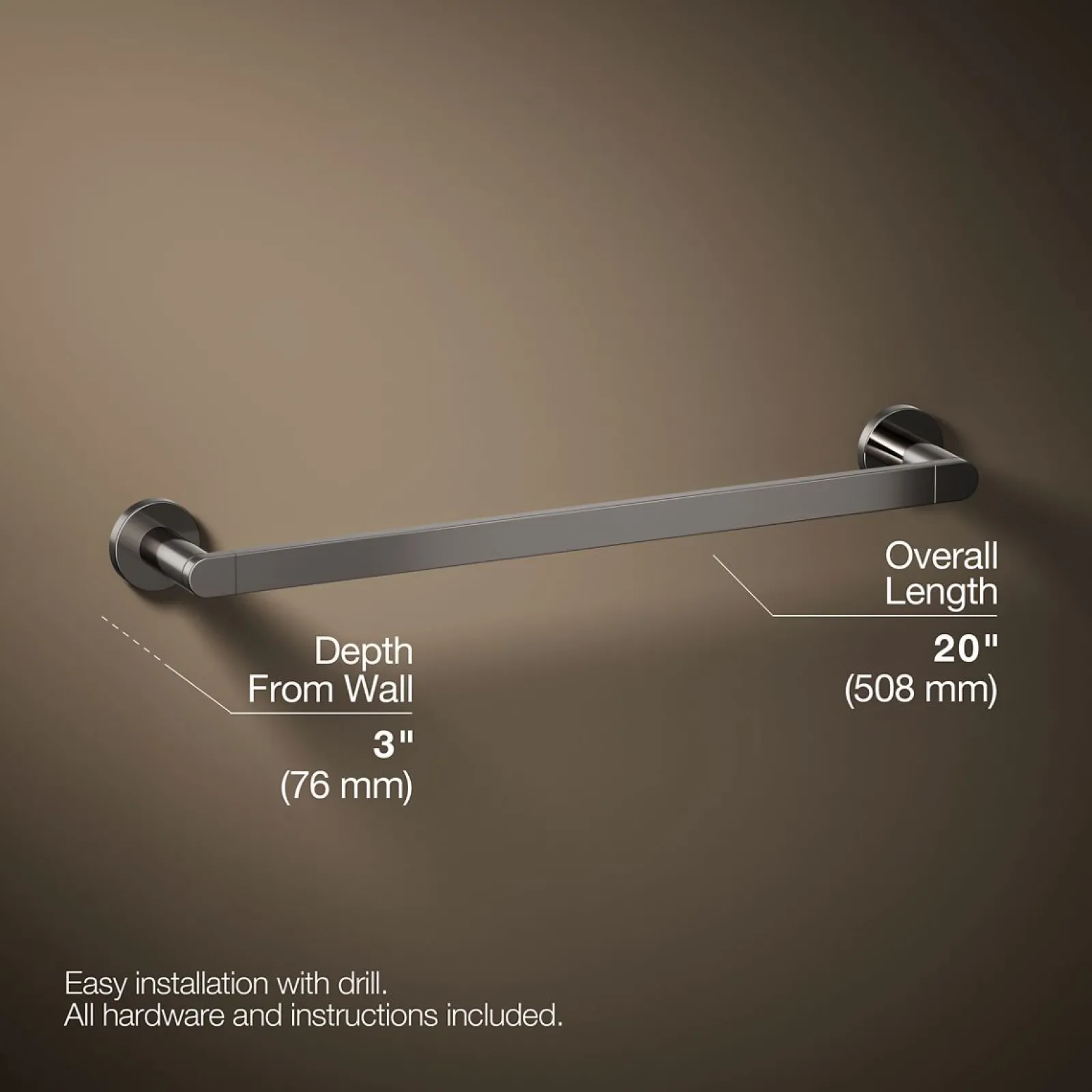 18" towel bar^Kohler