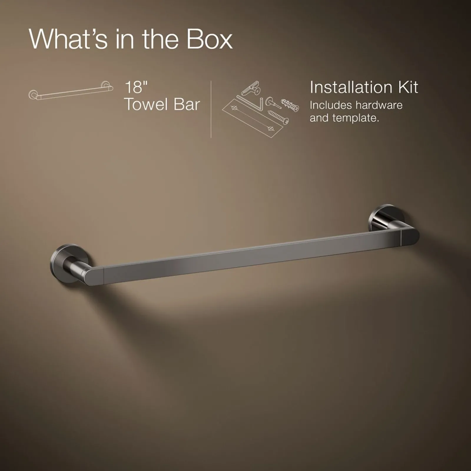 18" towel bar^Kohler