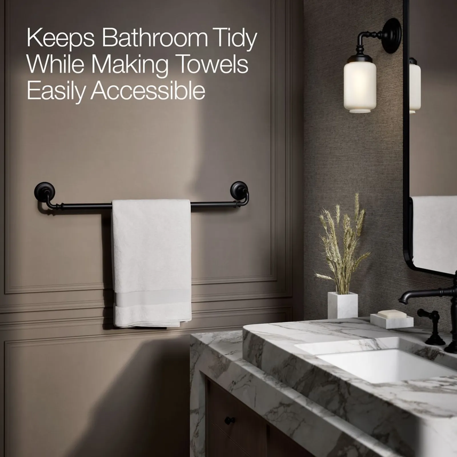 30" towel bar^Kohler Hot
