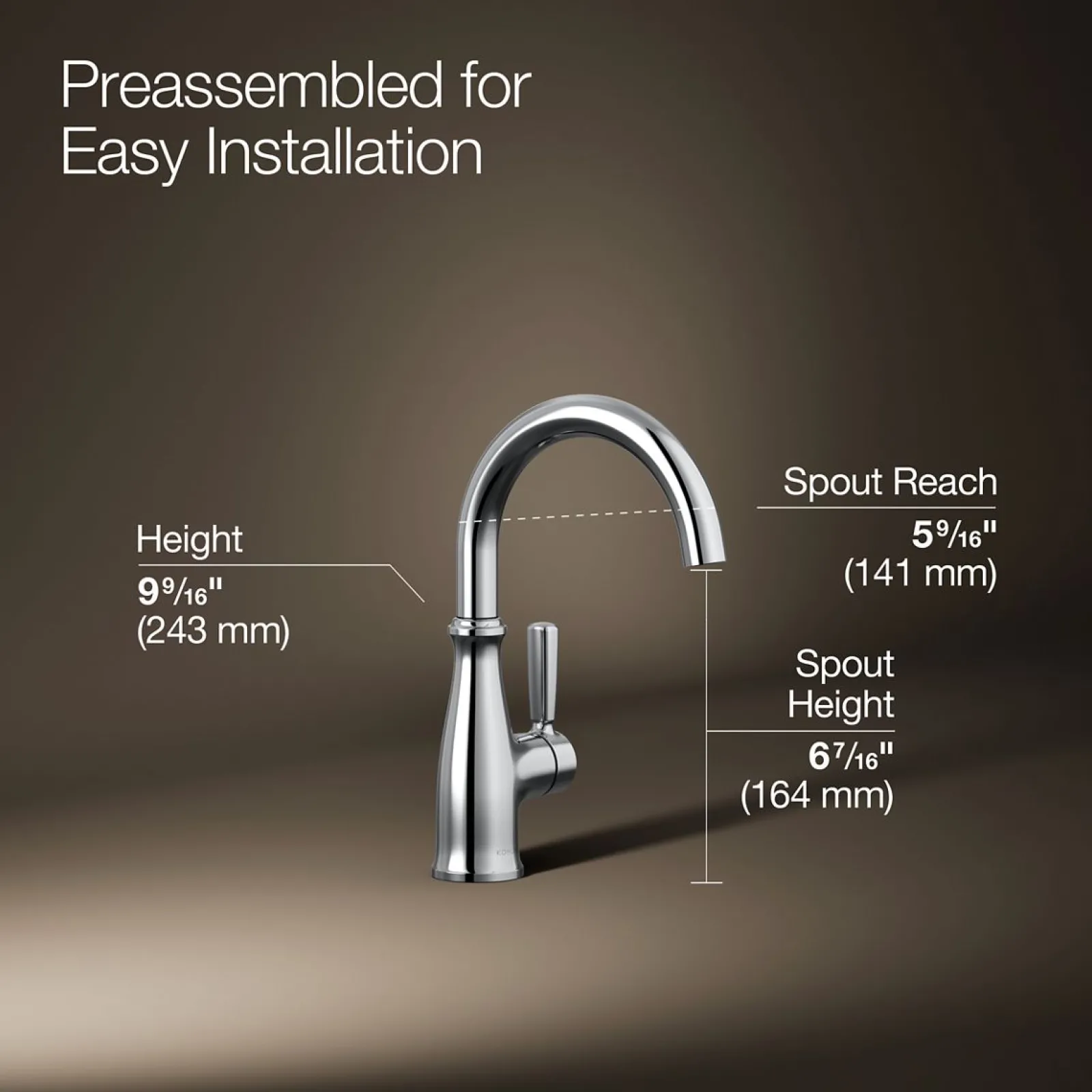Traditional beverage faucet^Kohler Sale