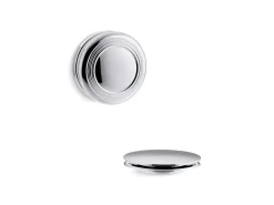 Traditional push-button bath drain trim^Kohler New