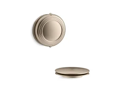 Traditional rotary-turn bath drain trim^Kohler New