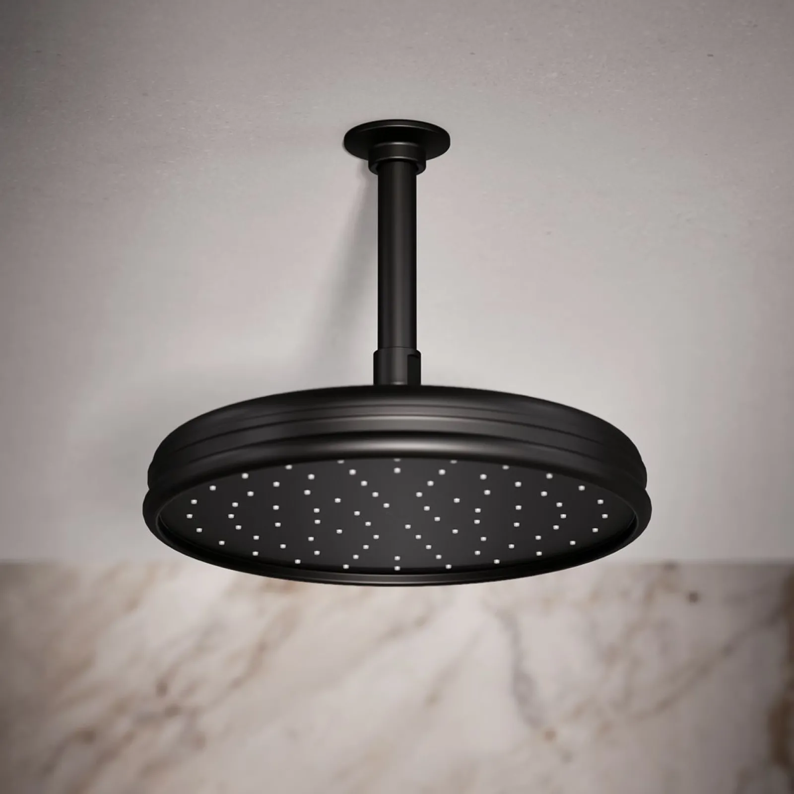 Traditional 10" single-function rainhead, 2.5 gpm^Kohler Best