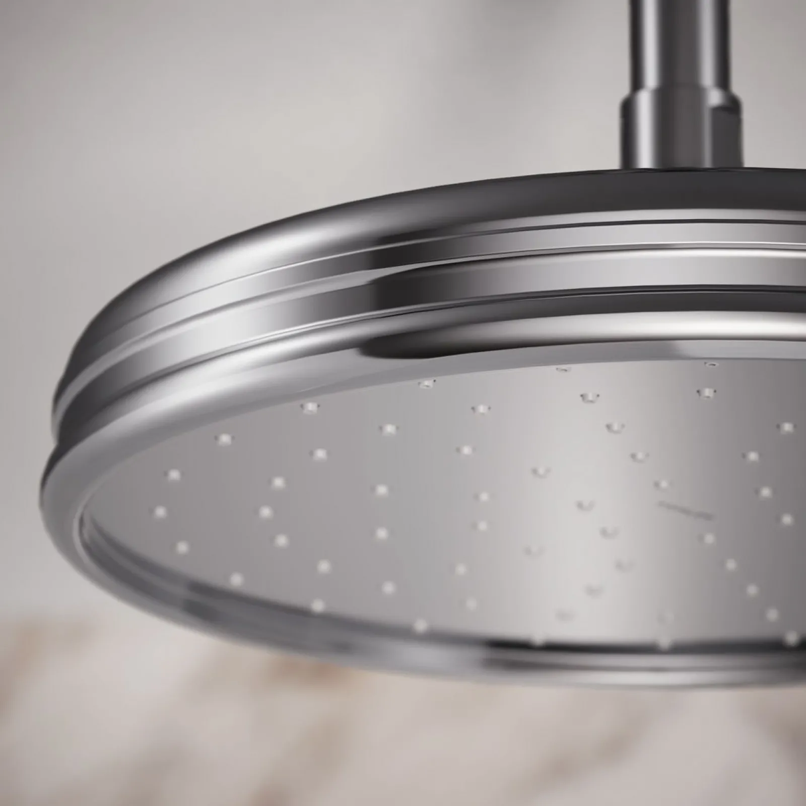 Traditional 10" single-function rainhead, 2.5 gpm^Kohler Best