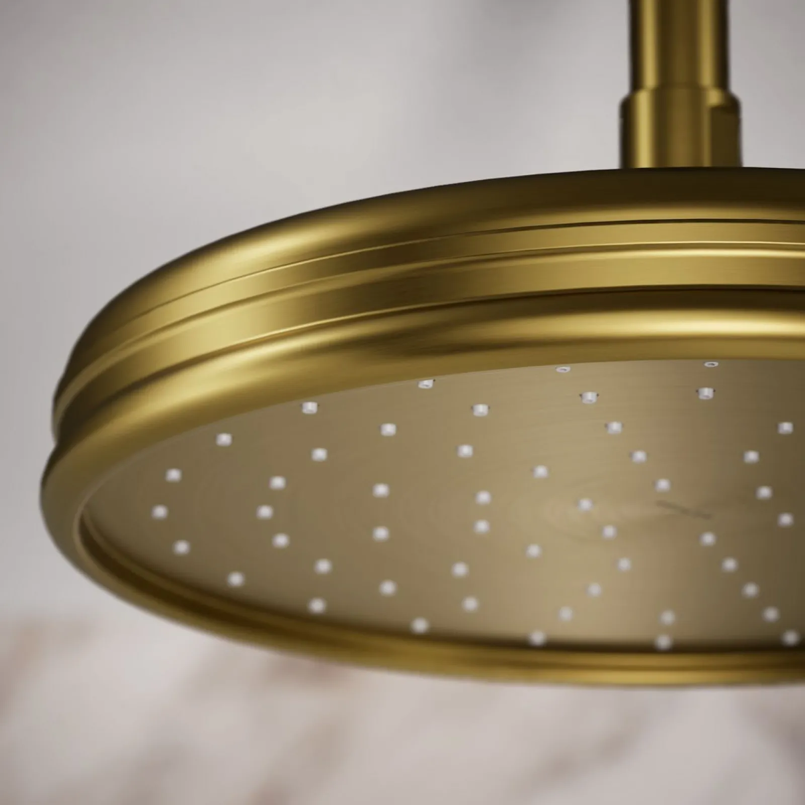 Traditional 10" single-function rainhead, 2.5 gpm^Kohler Best