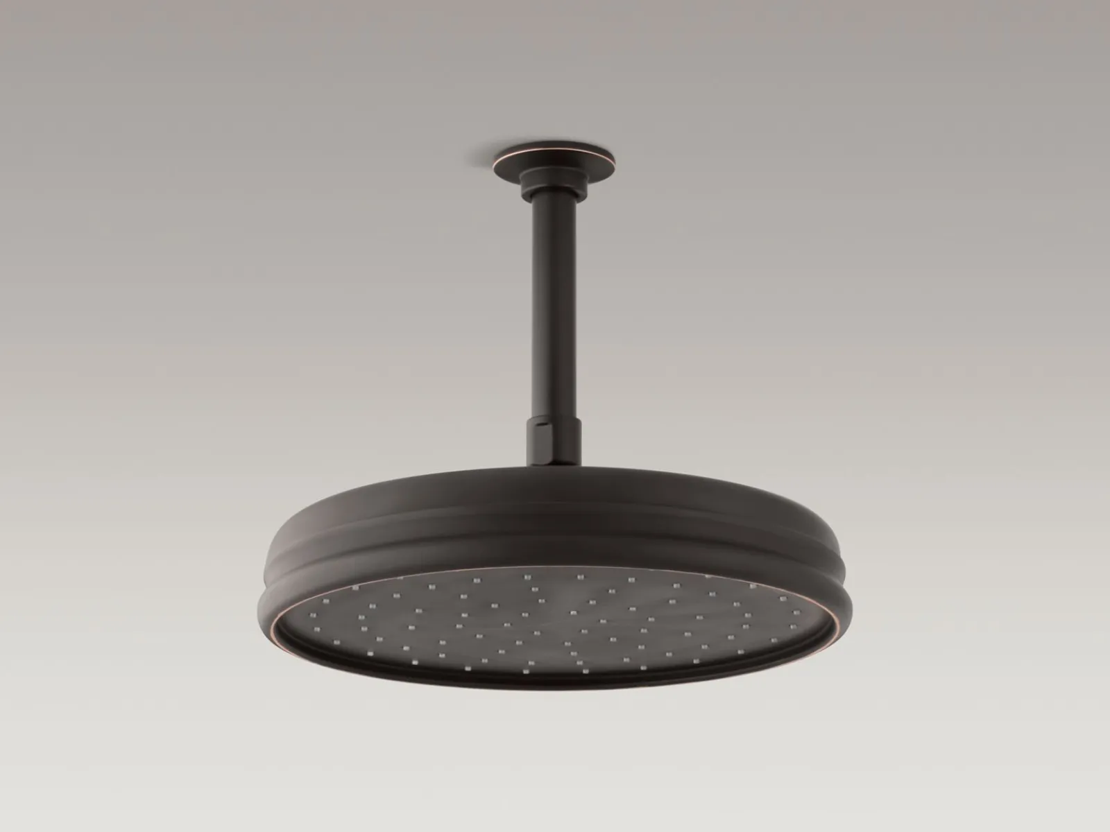Traditional 10" single-function rainhead, 2.5 gpm^Kohler Best