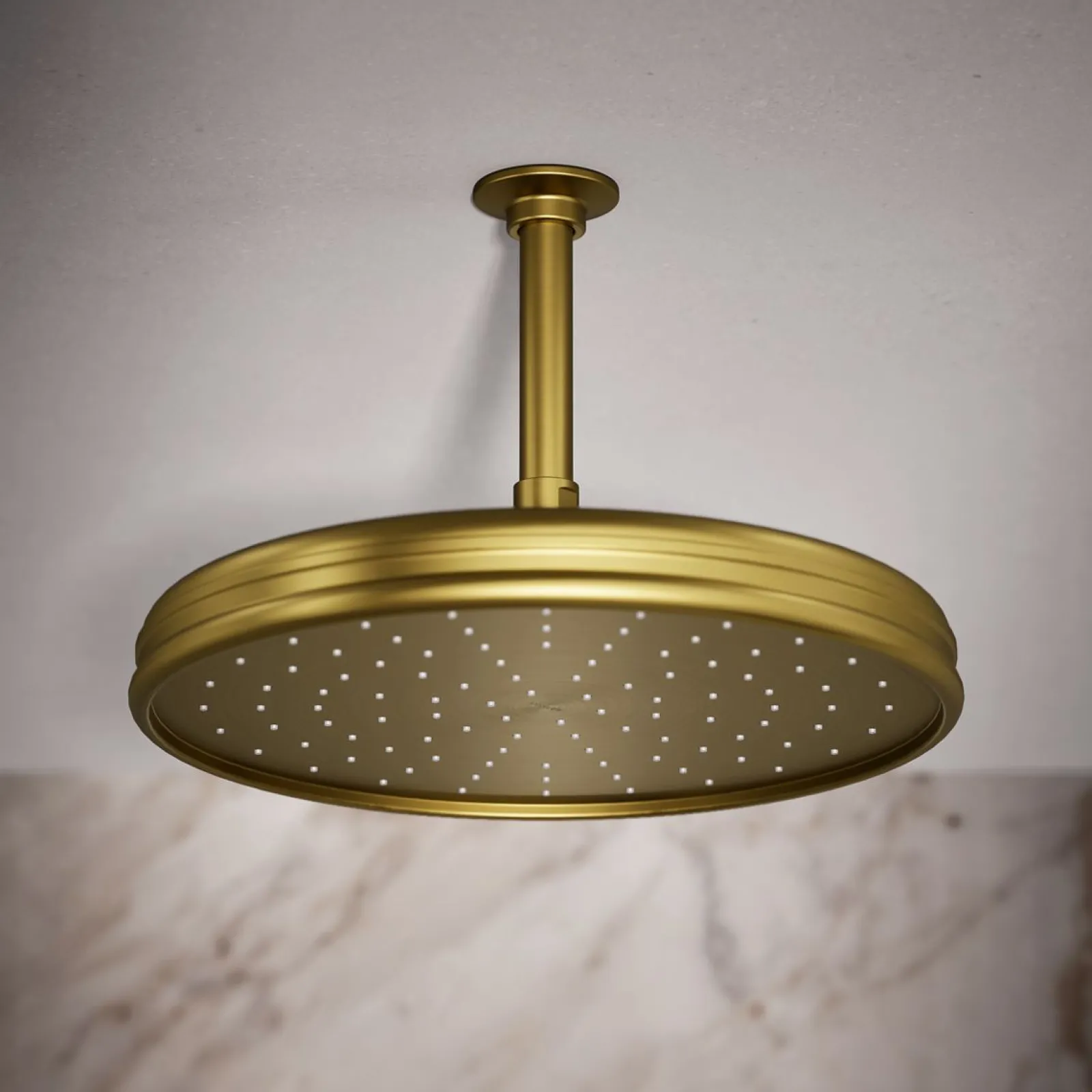 Traditional 12" single-function rainhead, 2.5 gpm^Kohler Online