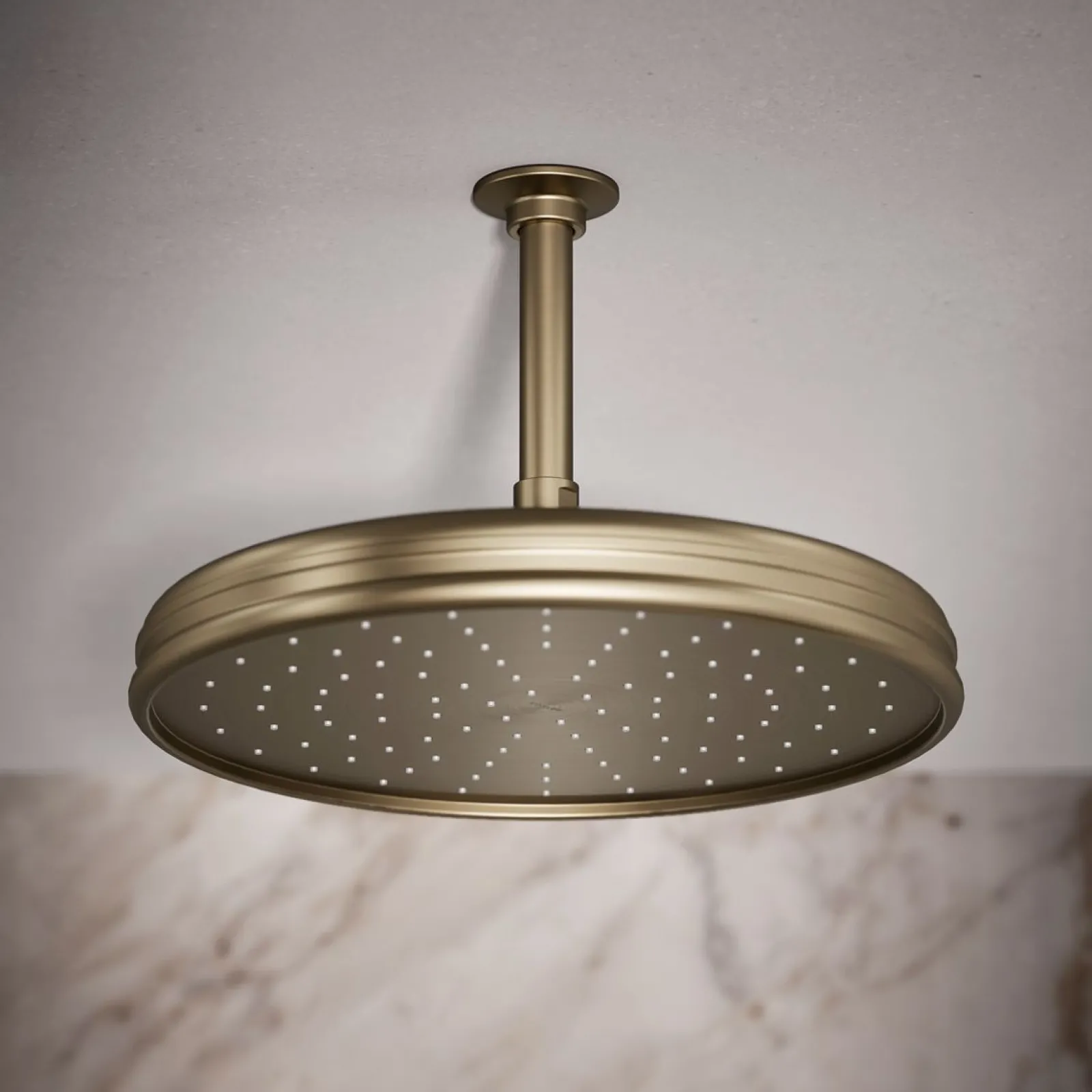 Traditional 12" single-function rainhead, 2.5 gpm^Kohler Online