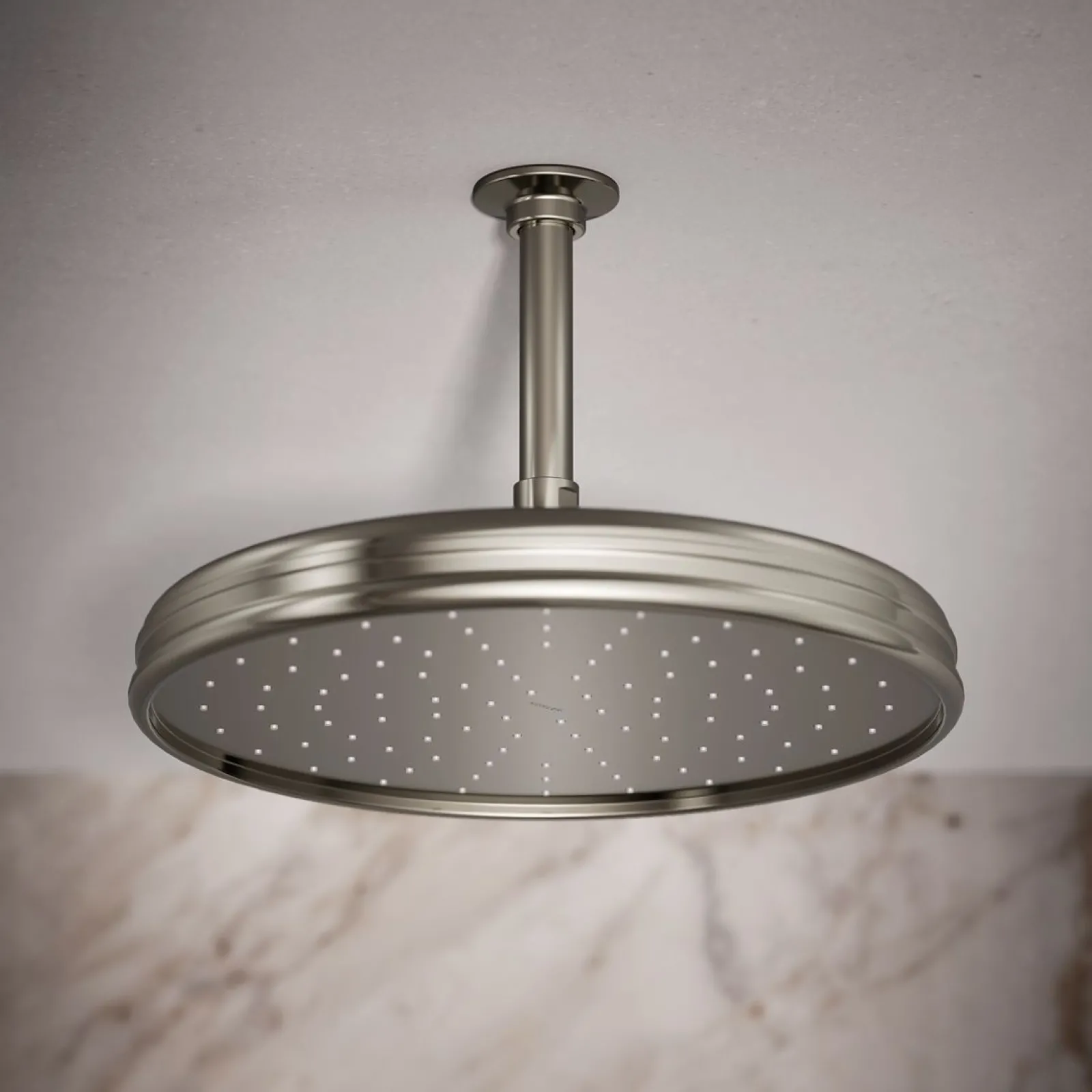 Traditional 12" single-function rainhead, 2.5 gpm^Kohler Online