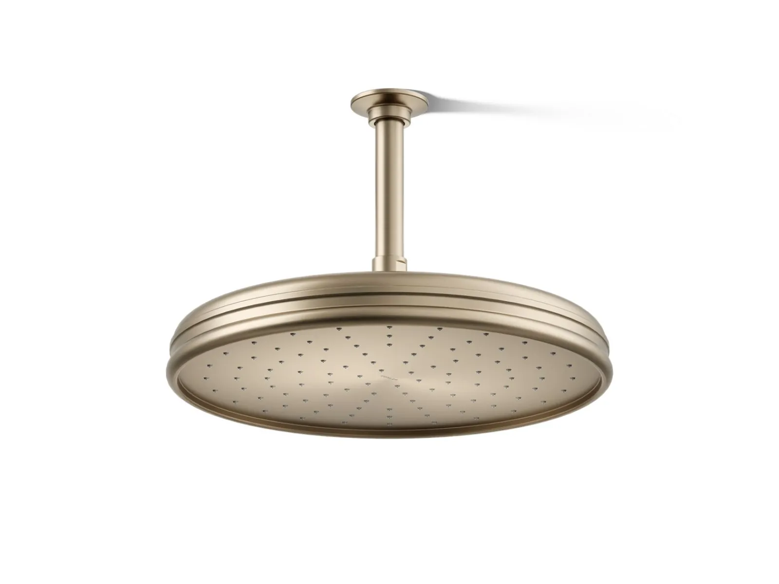 Traditional 12" single-function rainhead, 2.5 gpm^Kohler Online