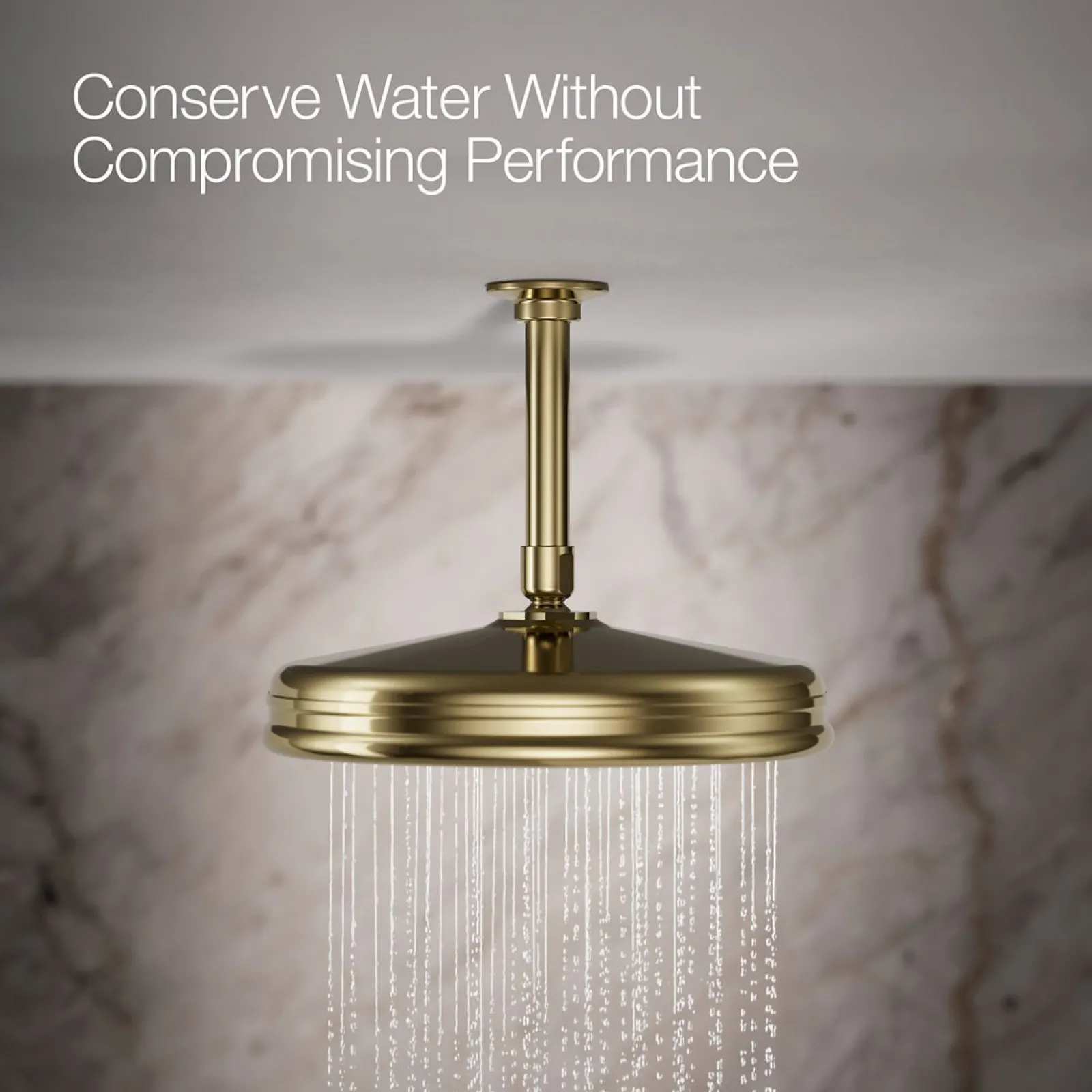 Traditional 10" single-function rainhead, 1.75 gpm^Kohler Clearance