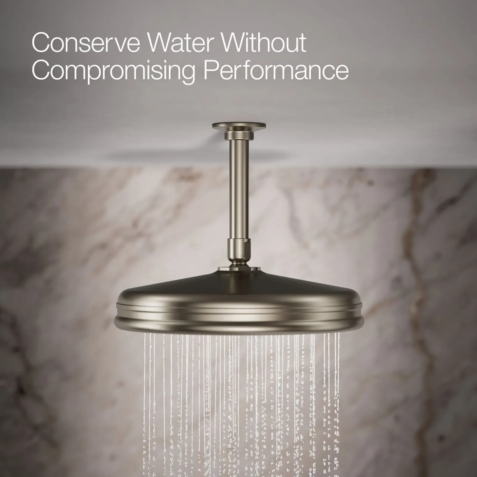 Traditional 10" single-function rainhead, 1.75 gpm^Kohler Clearance