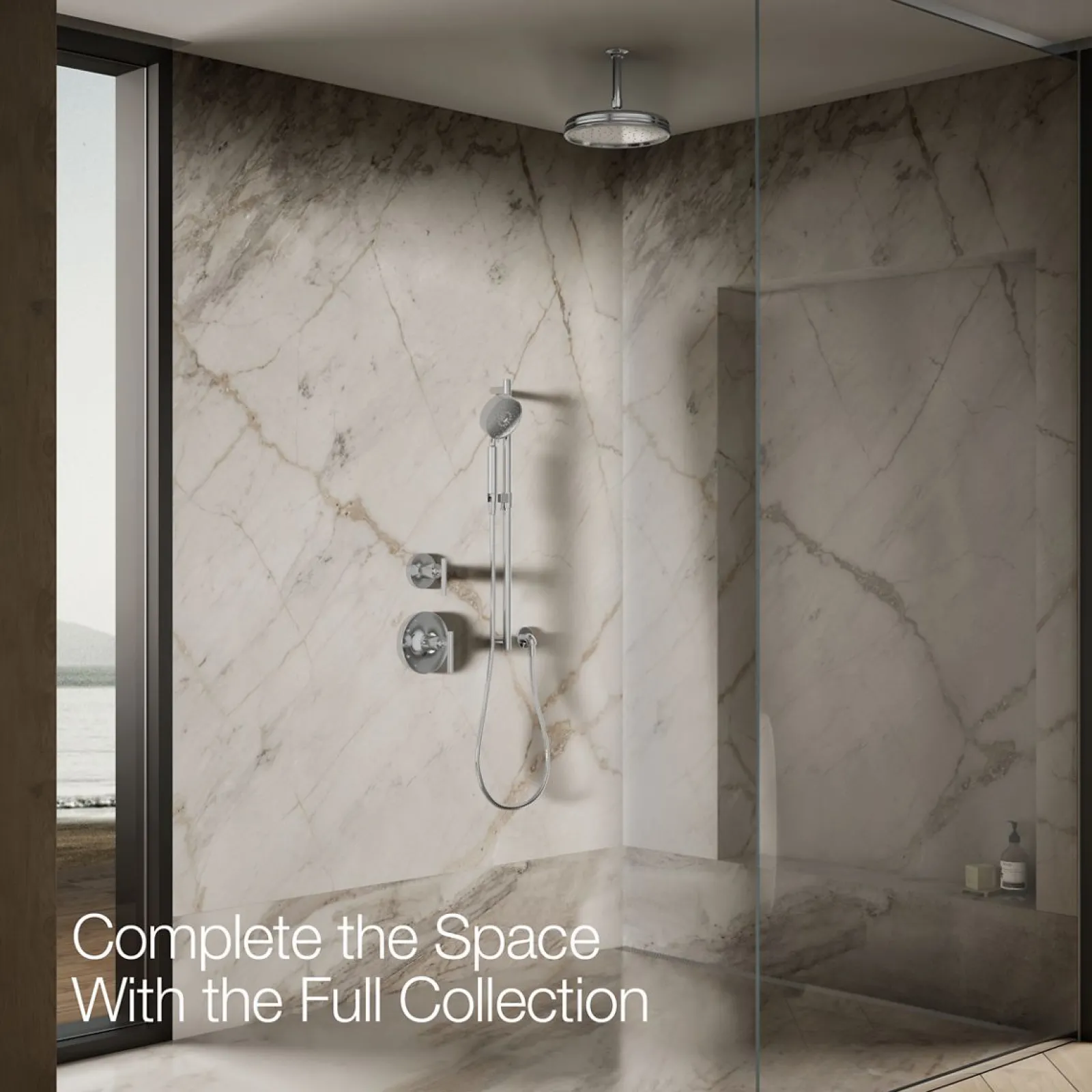 Traditional 10" single-function rainhead, 1.75 gpm^Kohler Clearance