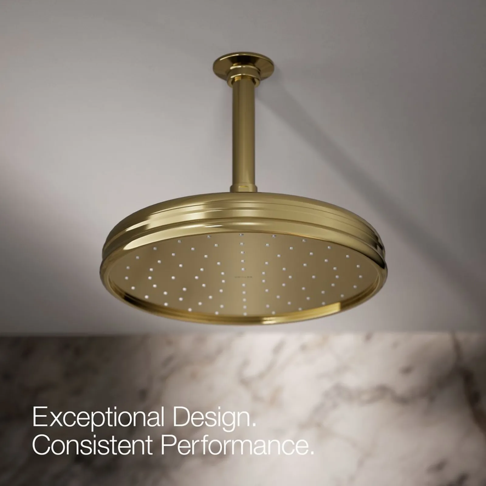 Traditional 10" single-function rainhead, 1.75 gpm^Kohler Clearance