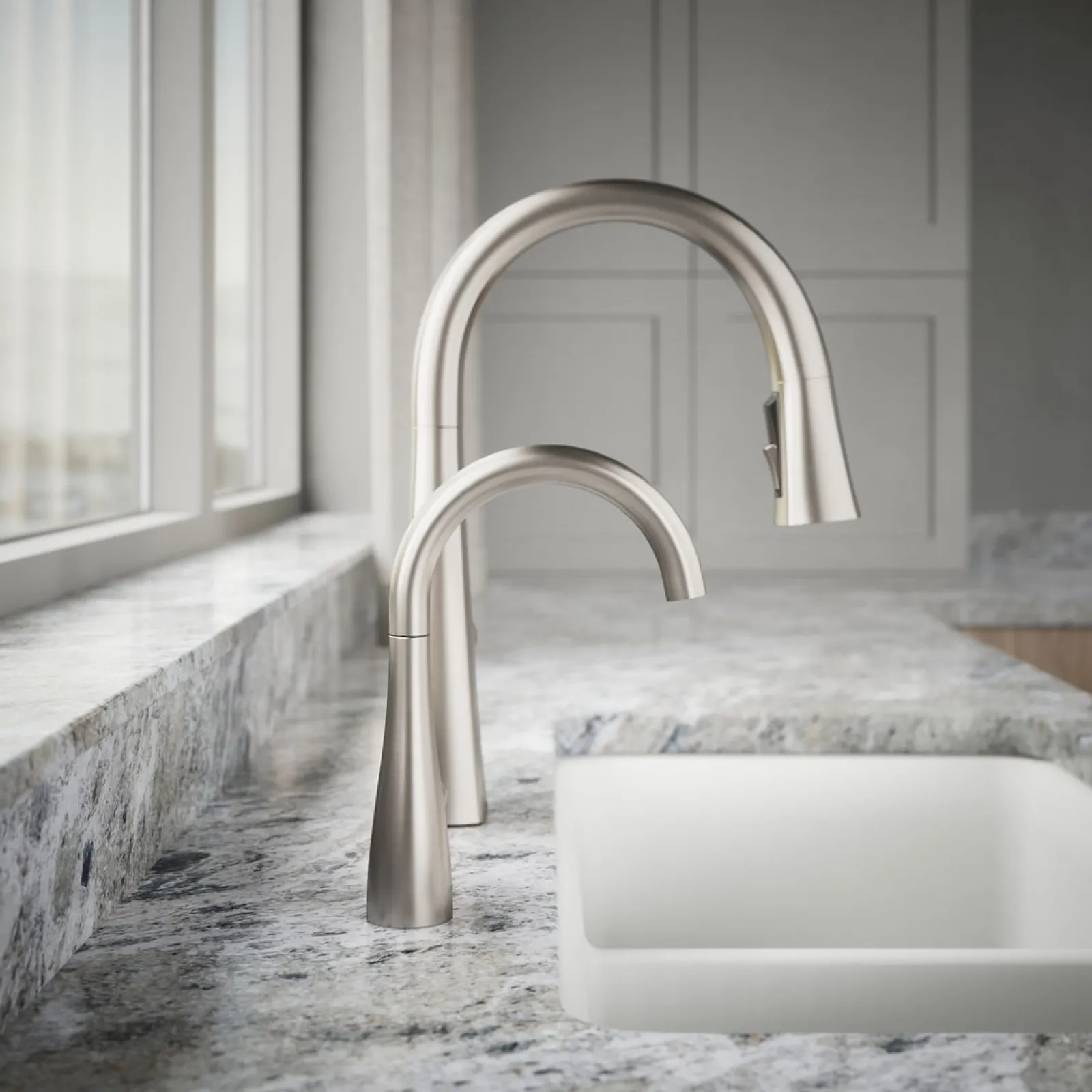 Transitional beverage faucet^Kohler Discount