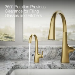 Transitional beverage faucet^Kohler Discount